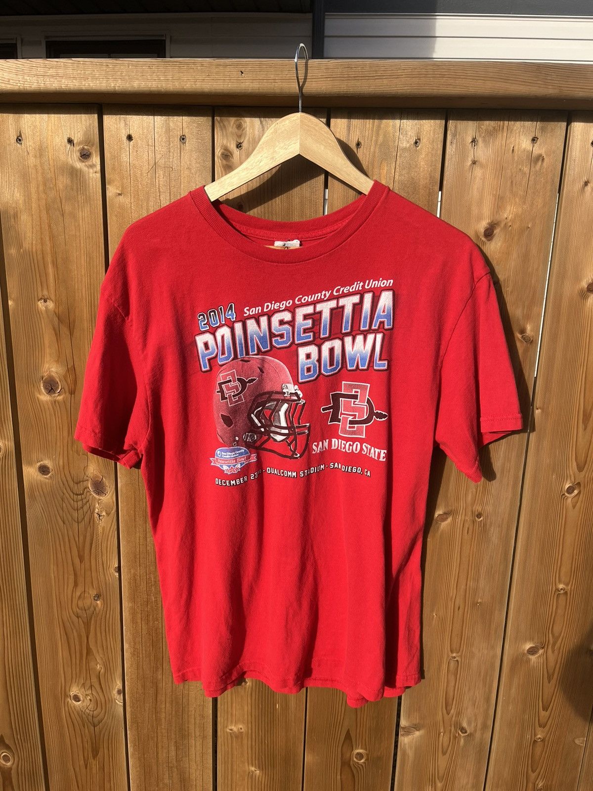 NCAA × Vintage San Diego State NCAA Poinsetta Bowl Shirt Size US M / EU 48-50 / 2 - 1 Thumbnail