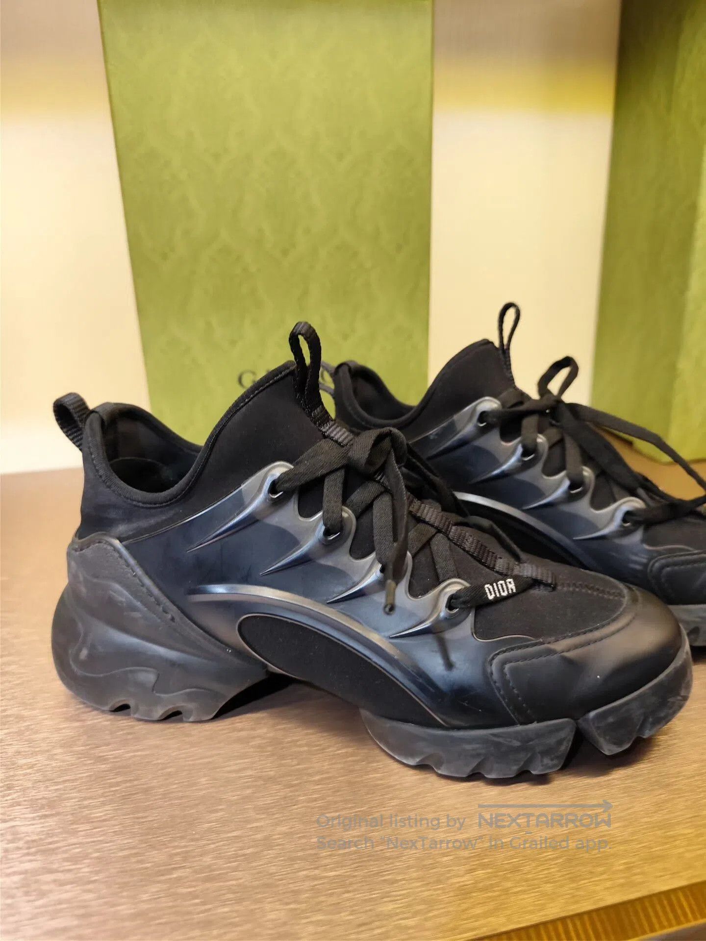 Dior dior black connect sneakers size 37. Size US 5 / EU 37 - 3 Thumbnail