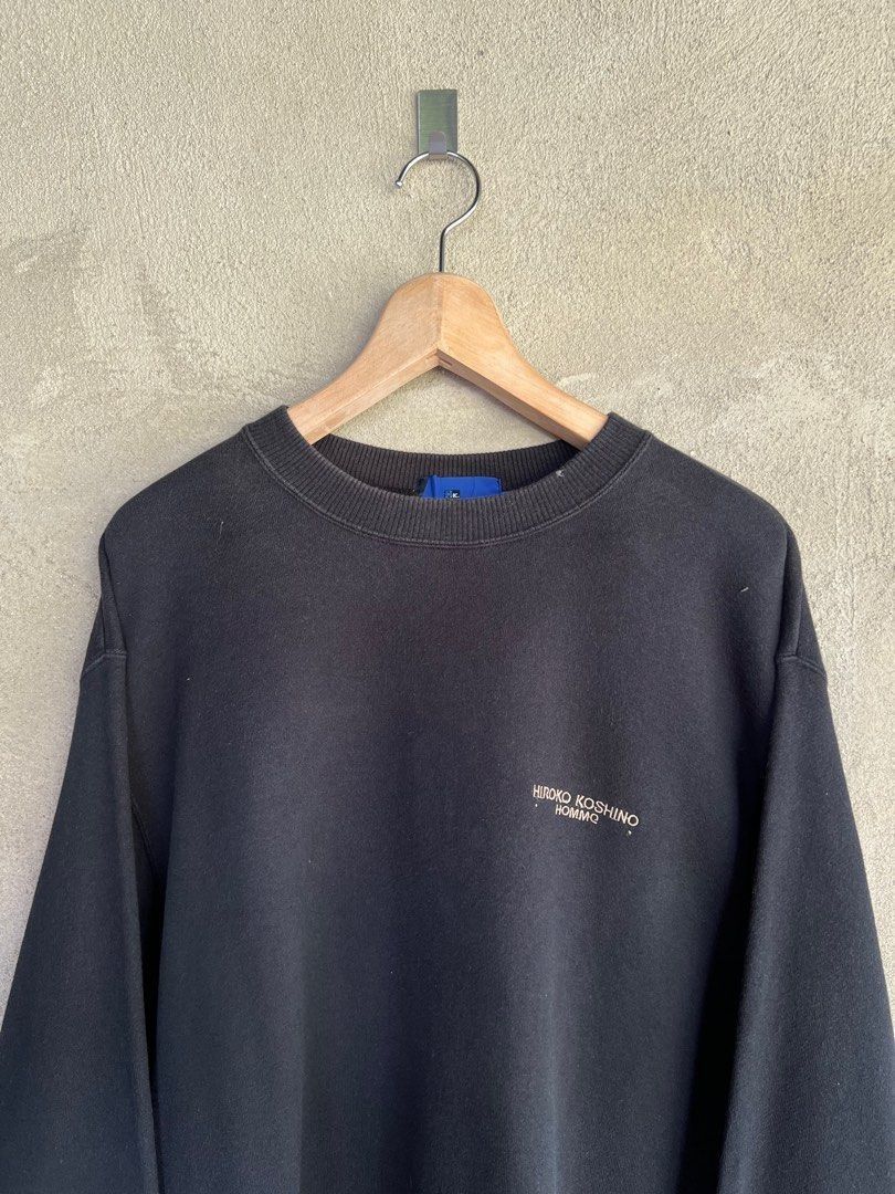Hiroko Koshino Homme Japanese Brand Hiroko Koshino Homme Sweatshirt Size US L / EU 52-54 / 3 - 3 Thumbnail