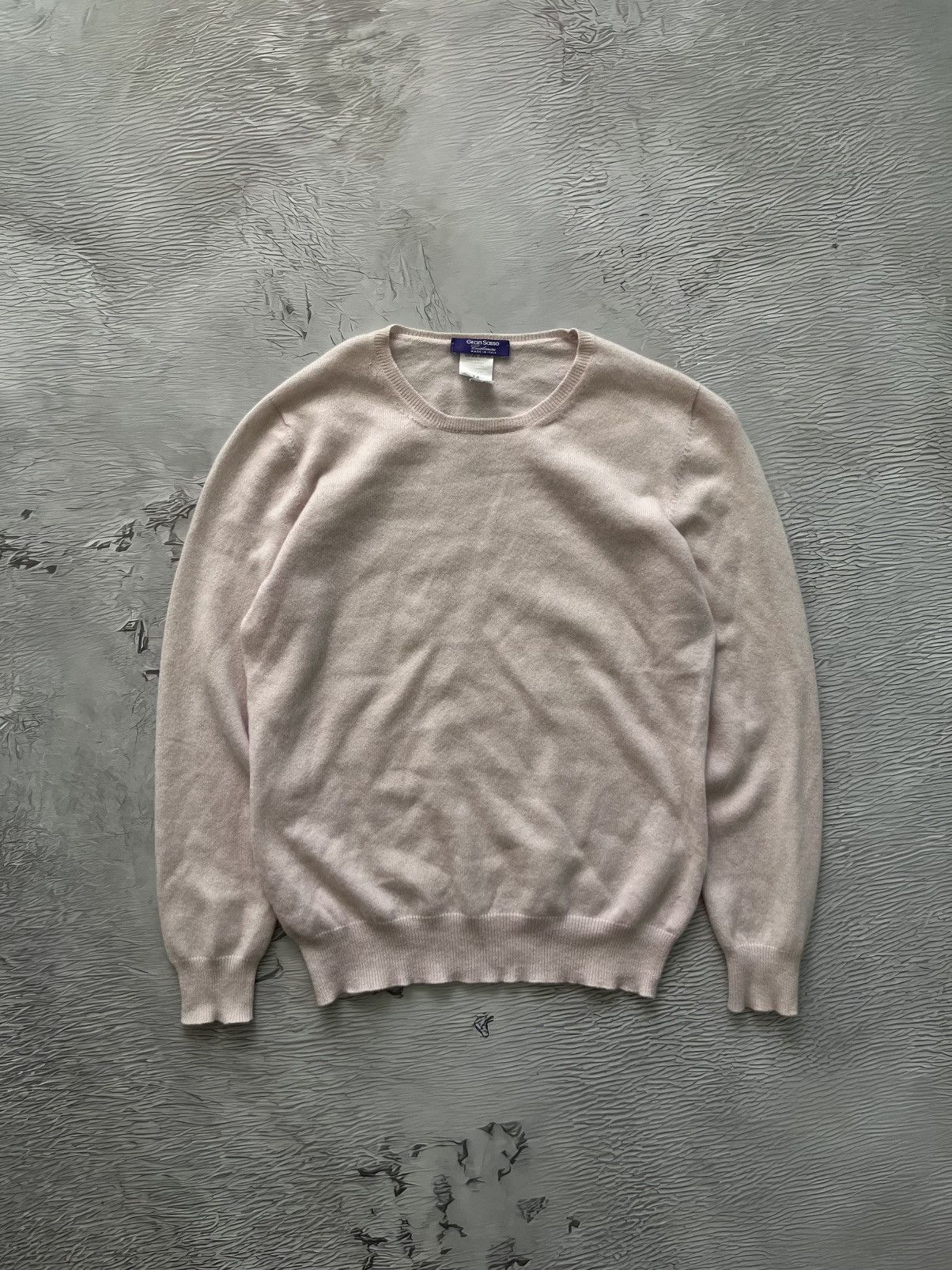 Gran Sasso Gran Sasso Cashmere V-Neck Sweater Pink Size M / US 6-8 / IT 42-44 - 3 Thumbnail