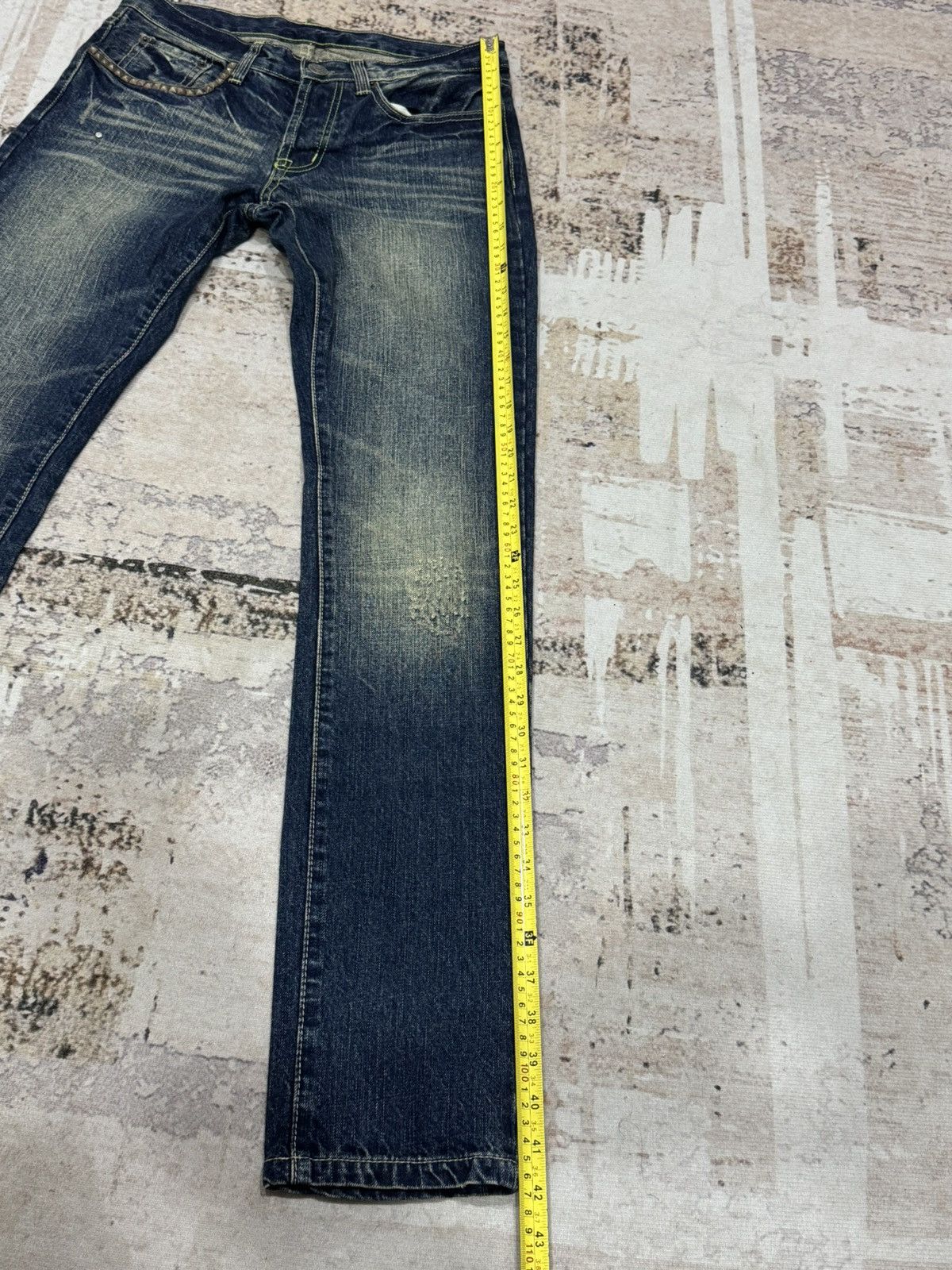 Hysteric Glamour HYSTERIC GLAMOUR- distress swarovky studd jeans Size US 30 / EU 46 - 13 Thumbnail