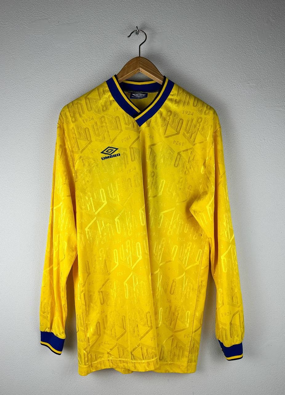 Umbro Umbro 90s Vintage Long Sleeve Jersey Size US XL / EU 56 / 4 - 1 Thumbnail