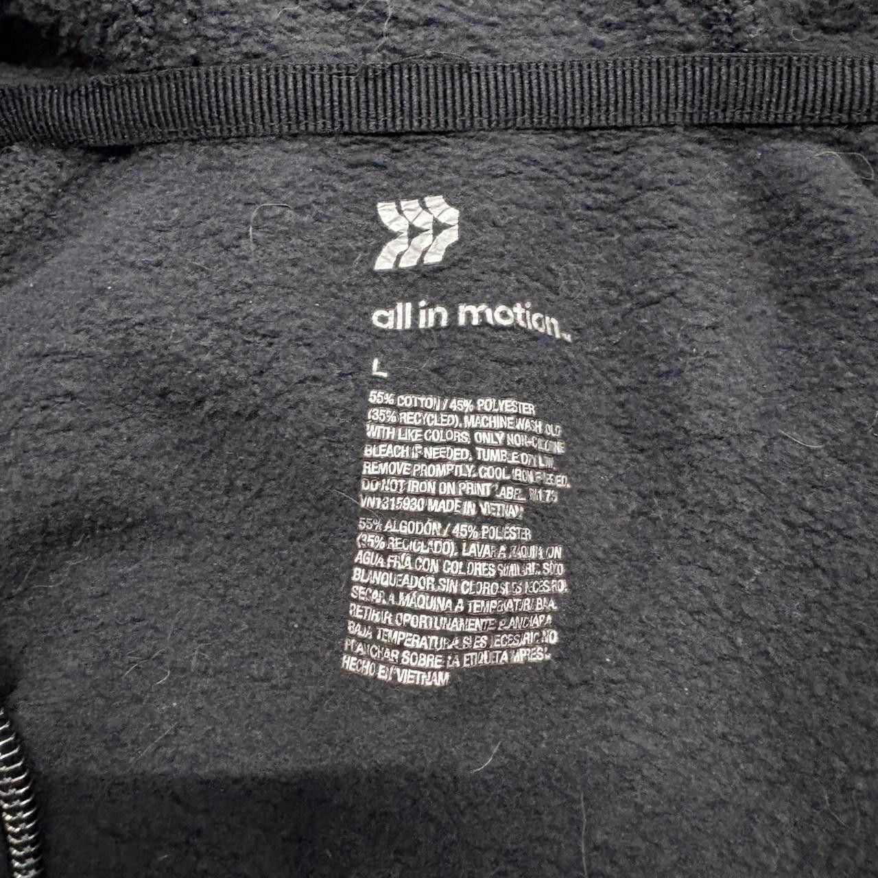 Vintage Crazy Vintage Y2K/2000s Black Zipup Minimalistic Hoodie! Size US L / EU 52-54 / 3 - 3 Thumbnail
