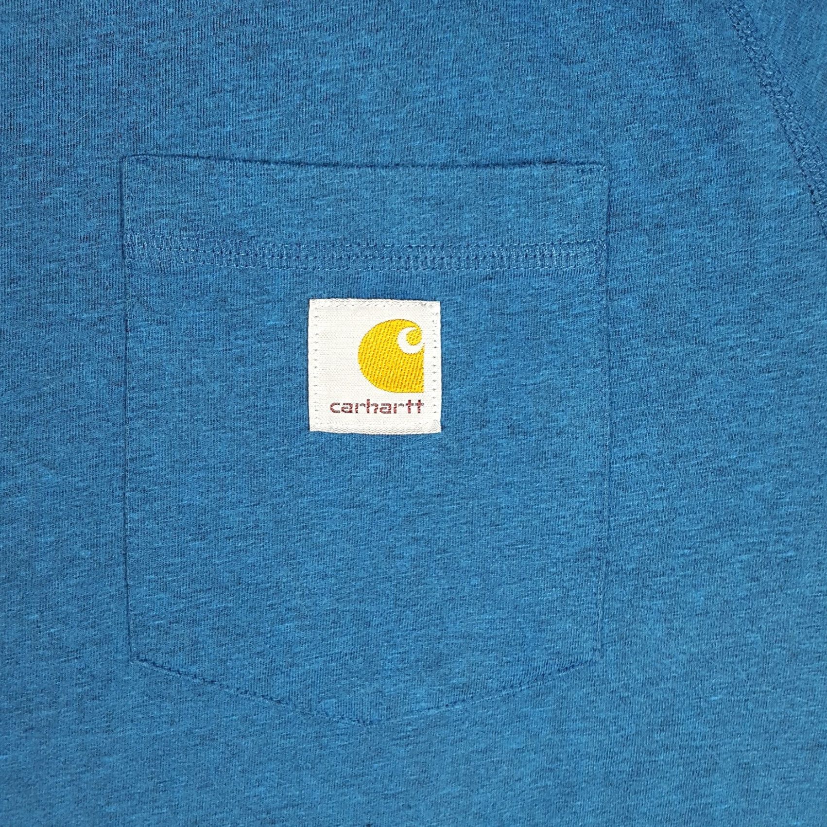Carhartt Vintage Carhartt Men's XL T-Shirt Crew Neck Short Sleeve Cotton Blue Retro Outdoor Workwear Y2K Size US XL / EU 56 / 4 - 3 Thumbnail