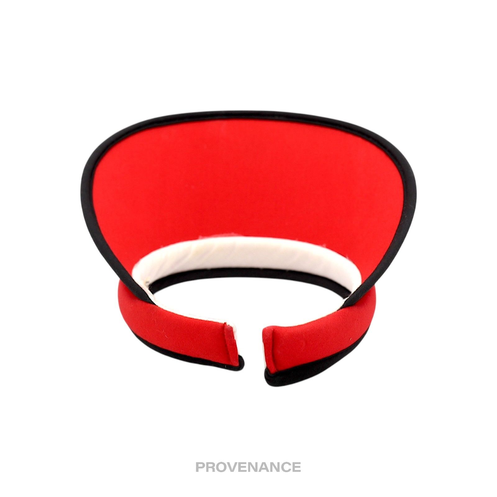 Balenciaga 🔴 Balenciaga B Logo Visor - Red/Black Size ONE SIZE - 5 Thumbnail