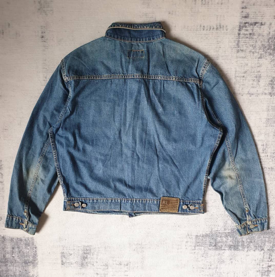 Polo Ralph Lauren 💥Vintage Polo Ralph Lauren denim jacket Size US XL / EU 56 / 4 - 3 Thumbnail