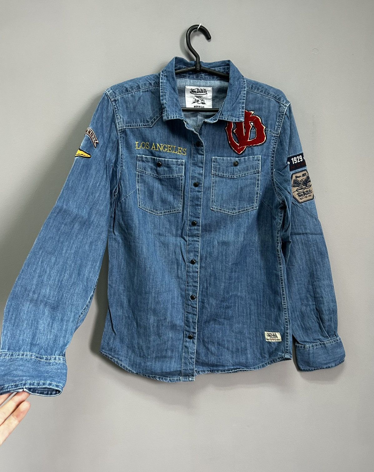 Von Dutch Von Dutch Button Up Shirt Size US M / EU 48-50 / 2 - 1 Thumbnail