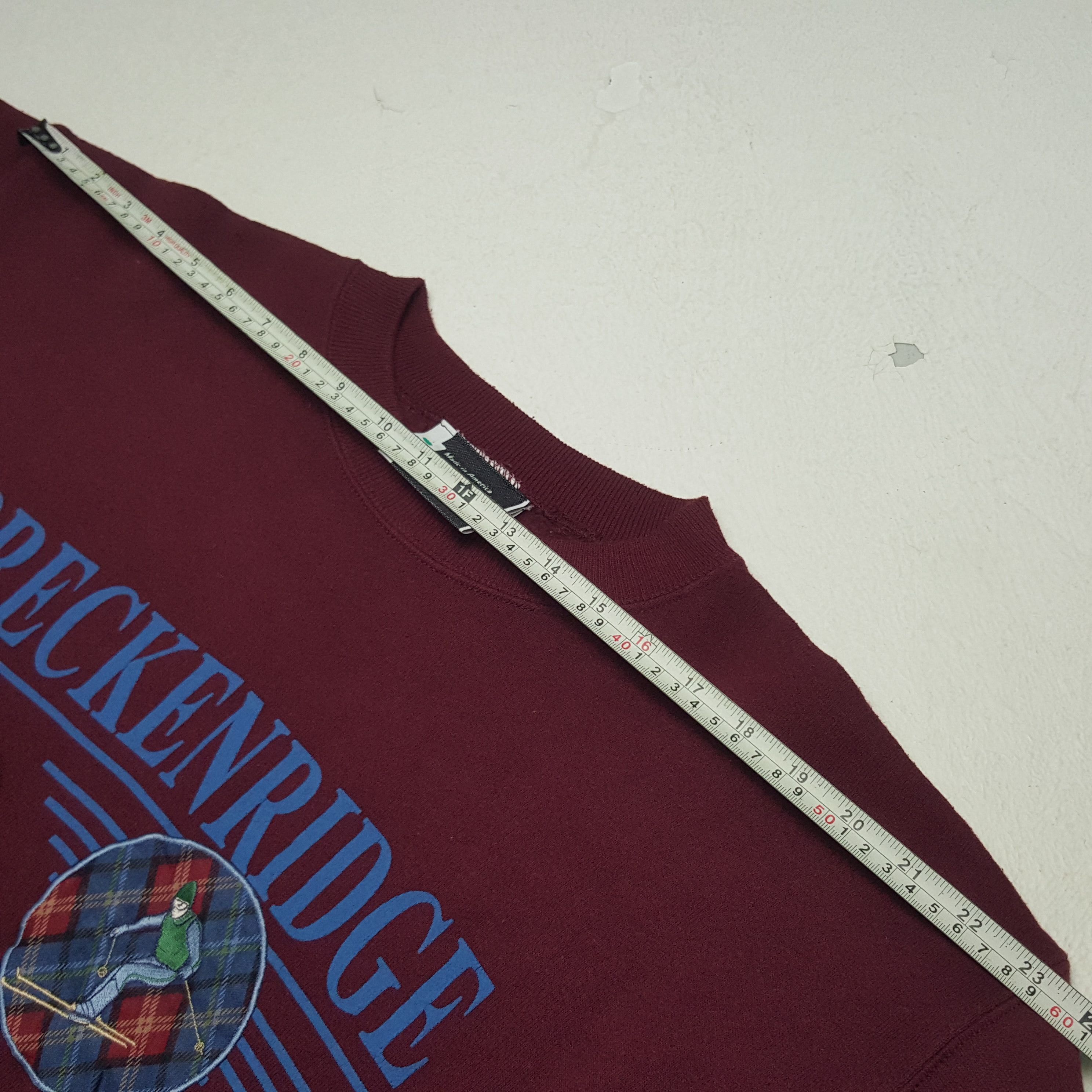 Vintage Vintage Breckenridge Ski Sweatshirt Size US M / EU 48-50 / 2 - 9 Thumbnail
