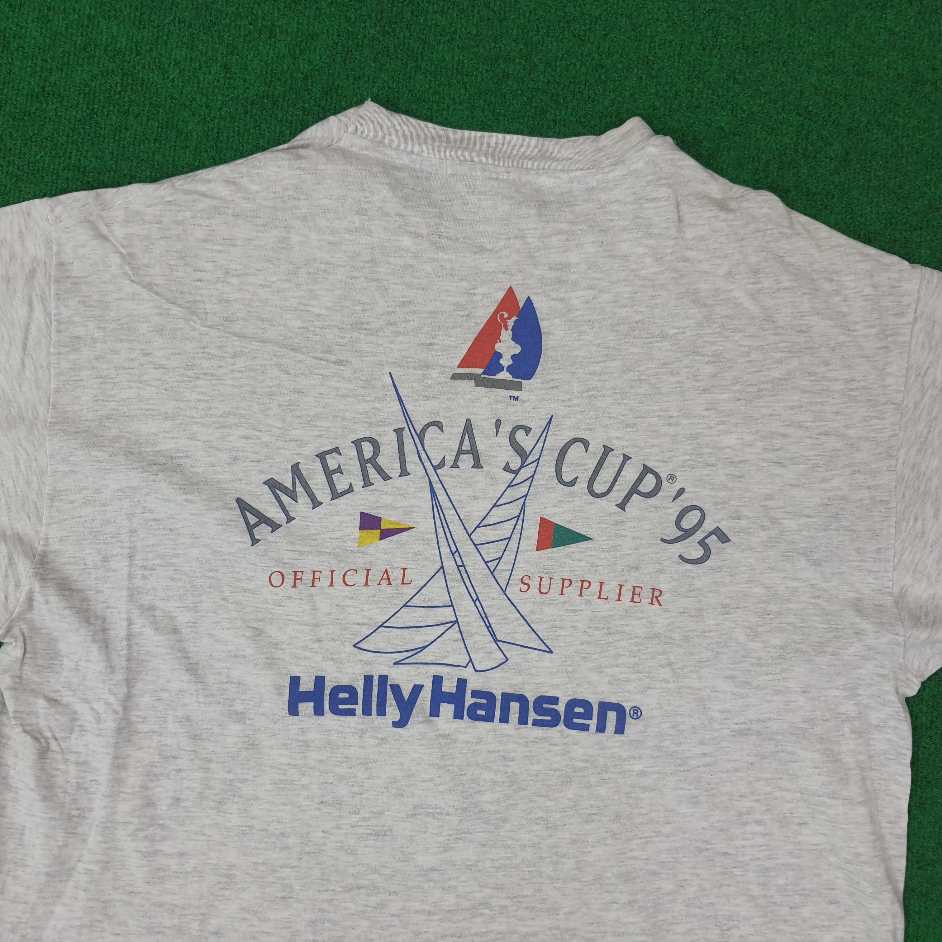 Helly Hansen Vintage Helly Hansen America's Cup'95 Tshirt C223N32 Size US XL / EU 56 / 4 - 2 Thumbnail