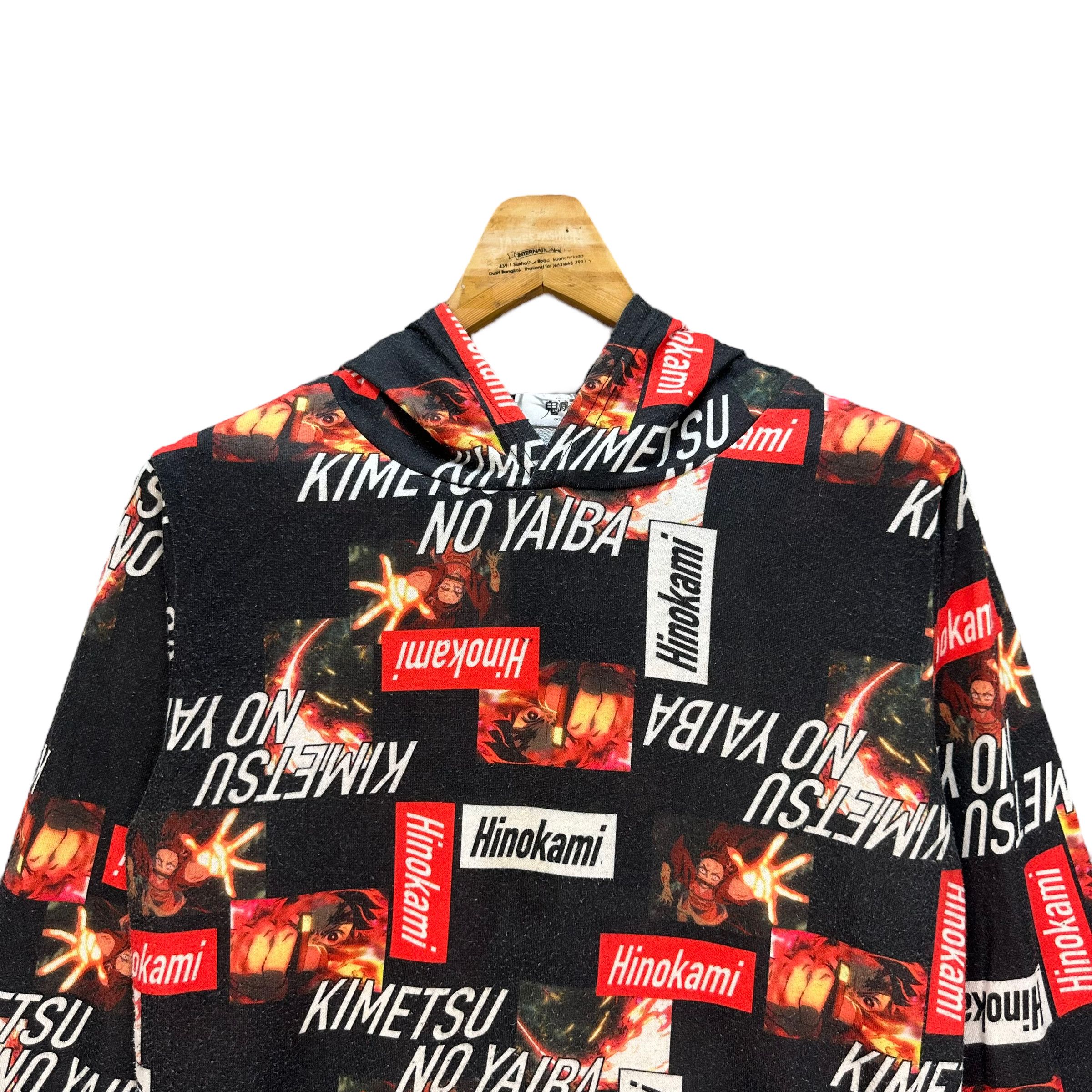 Vintage ANIME DEMON SLAYER FULLPRINT HOODIES #7759-169 Size US XS / EU 42 / 0 - 2 Thumbnail
