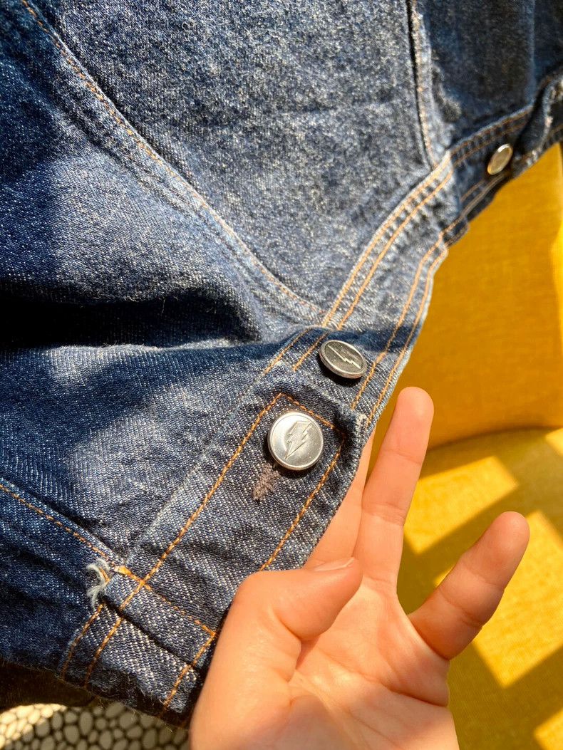 Walter Van Beirendonck walter van beirendonck Lightning denim jacket. Size US S / EU 44-46 / 1 - 6 Thumbnail