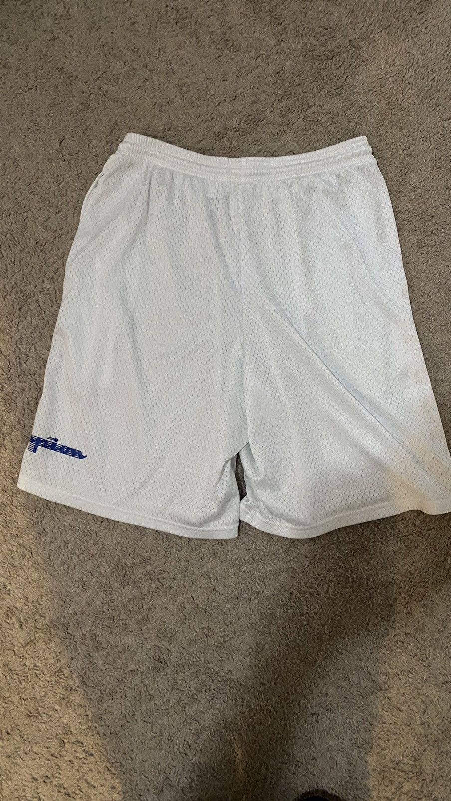 Champion White Champion Shorts Size US 33 - 3 Thumbnail