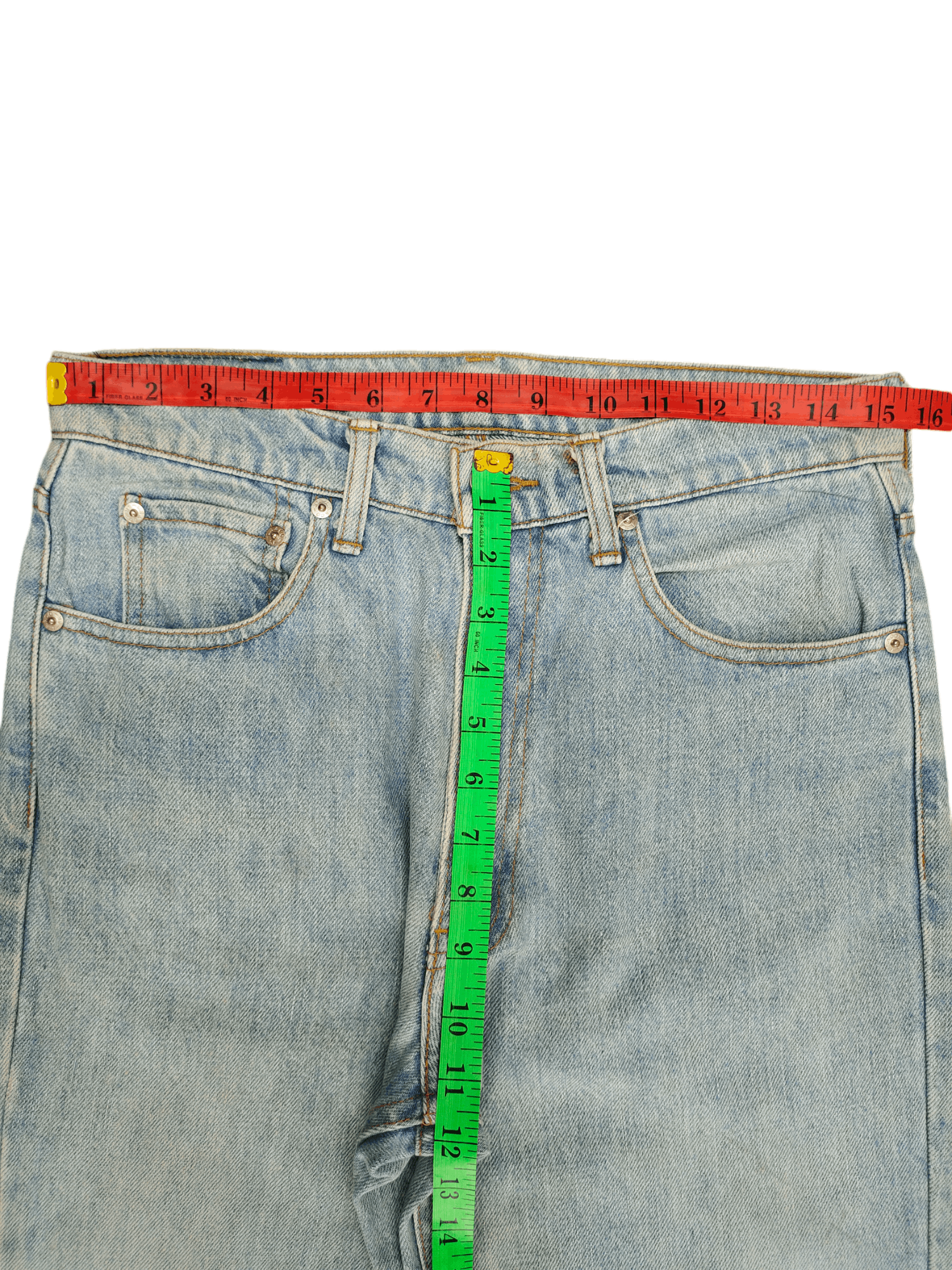 Levi's Vintage 1992 Levis 640 Light Wash Denim Jeans Size US 31 - 8 Thumbnail
