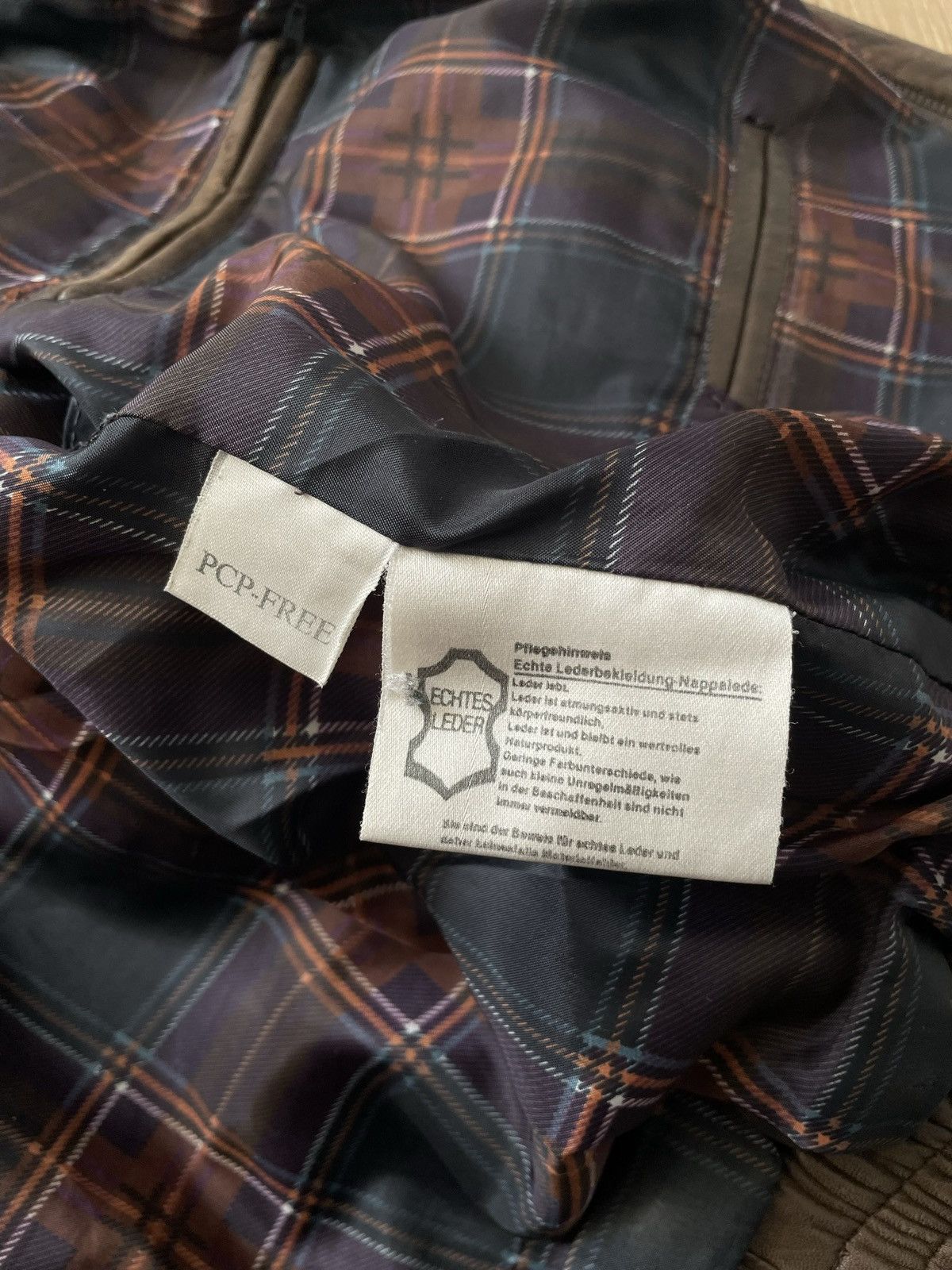 Vintage Washed Brown Retro 90s Genuine Real Leater Bomber Punk Rock Size US XL / EU 56 / 4 - 12 Thumbnail