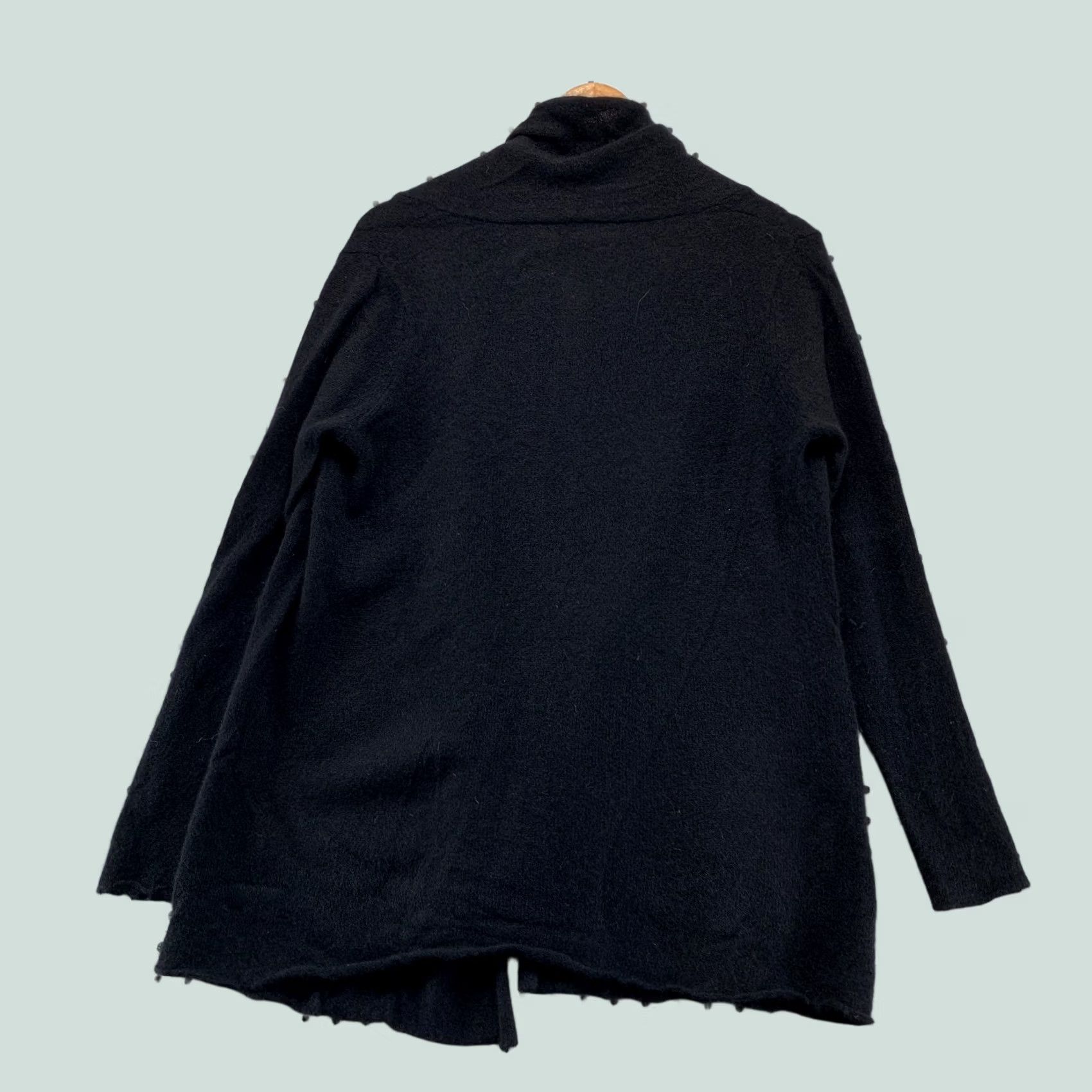 Charter Club Charter Club Cardigan Sweater Womens Small Black 100% Cashmere Open Front Cardigan Winter Fall Spring Men/Women Size S / US 4 / IT 40 - 1 Thumbnail