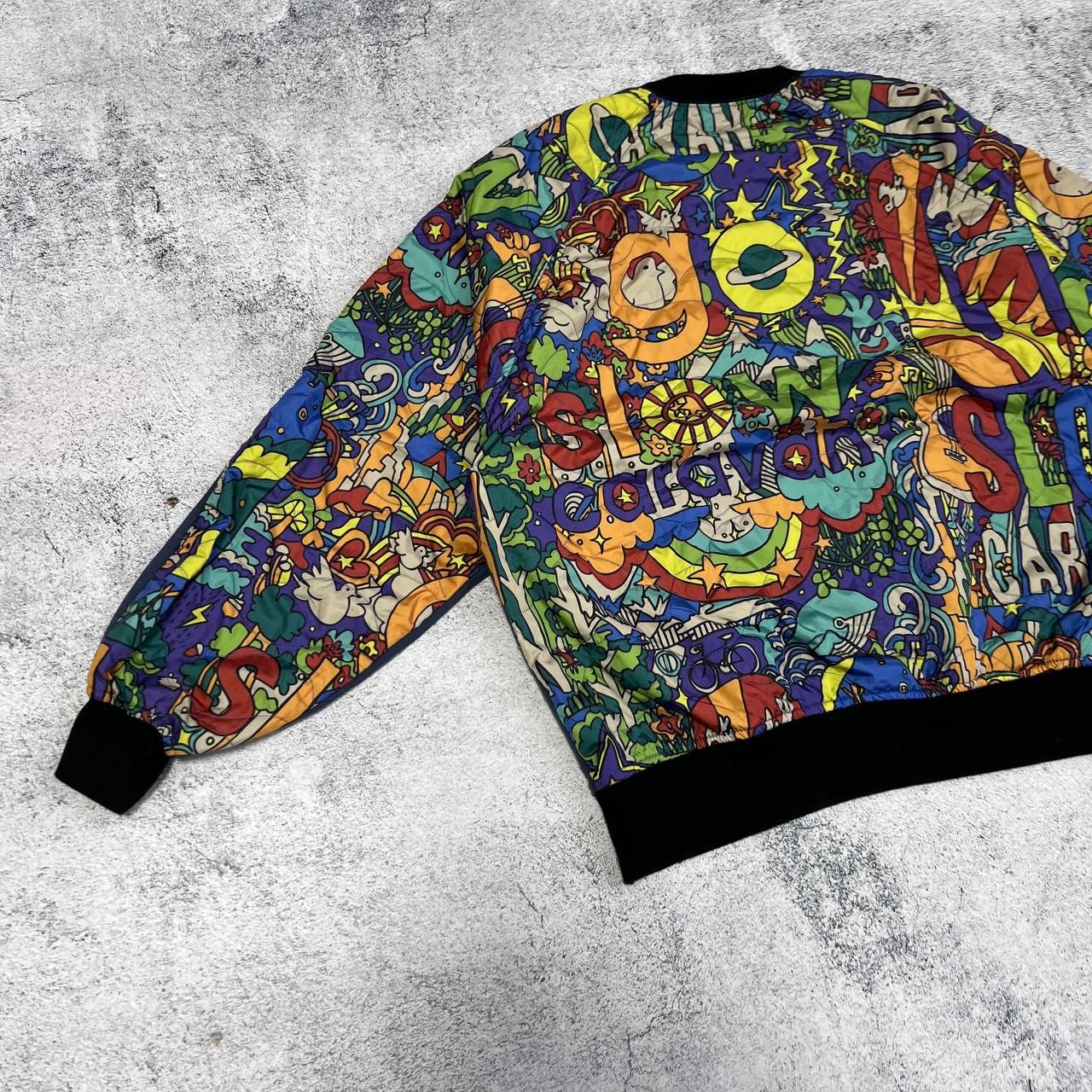 Japanese Brand × go slow caravan Go Slow Caravan Multicolored Sweatshirt Japan Size US M / EU 48-50 / 2 - 6 Thumbnail