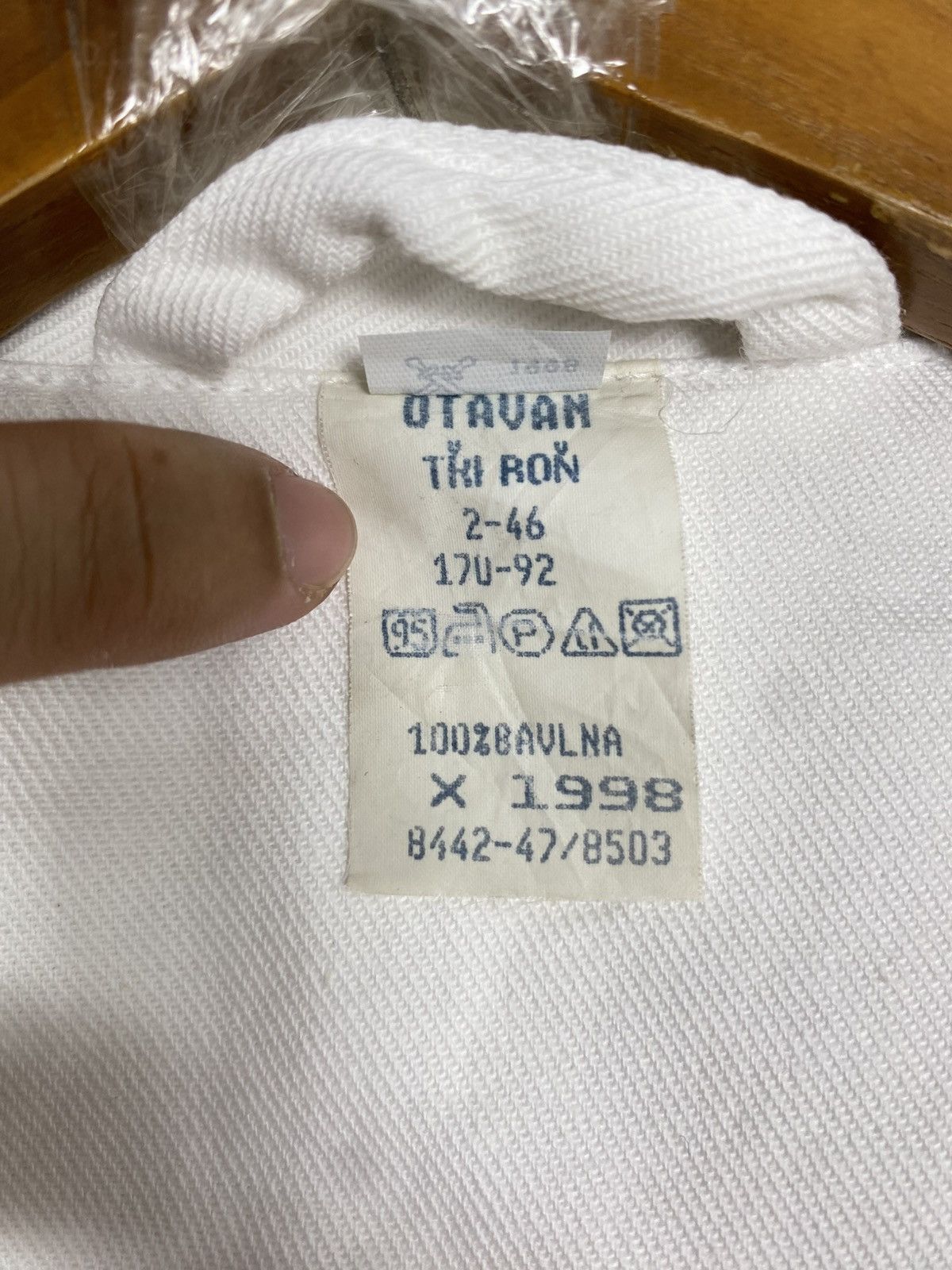 Vintage Rare‼️ Vintage 1998 Otavan Czech Army Cook Blouse Size US S / EU 44-46 / 1 - 7 Thumbnail
