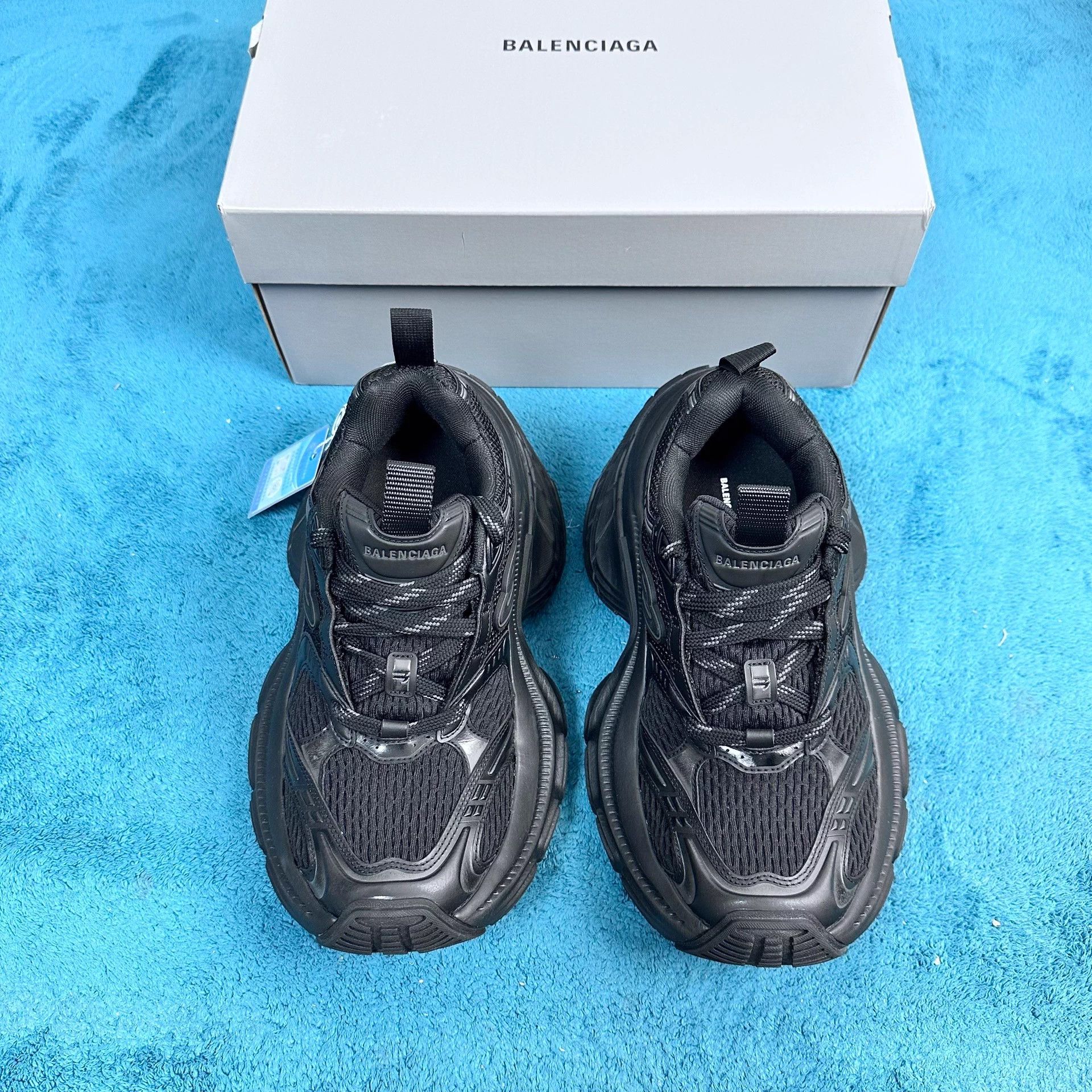 Balenciaga Balenciaga 10xl thick dad shoe black 37 excellent Size US 6 / IT 36 - 1 Thumbnail