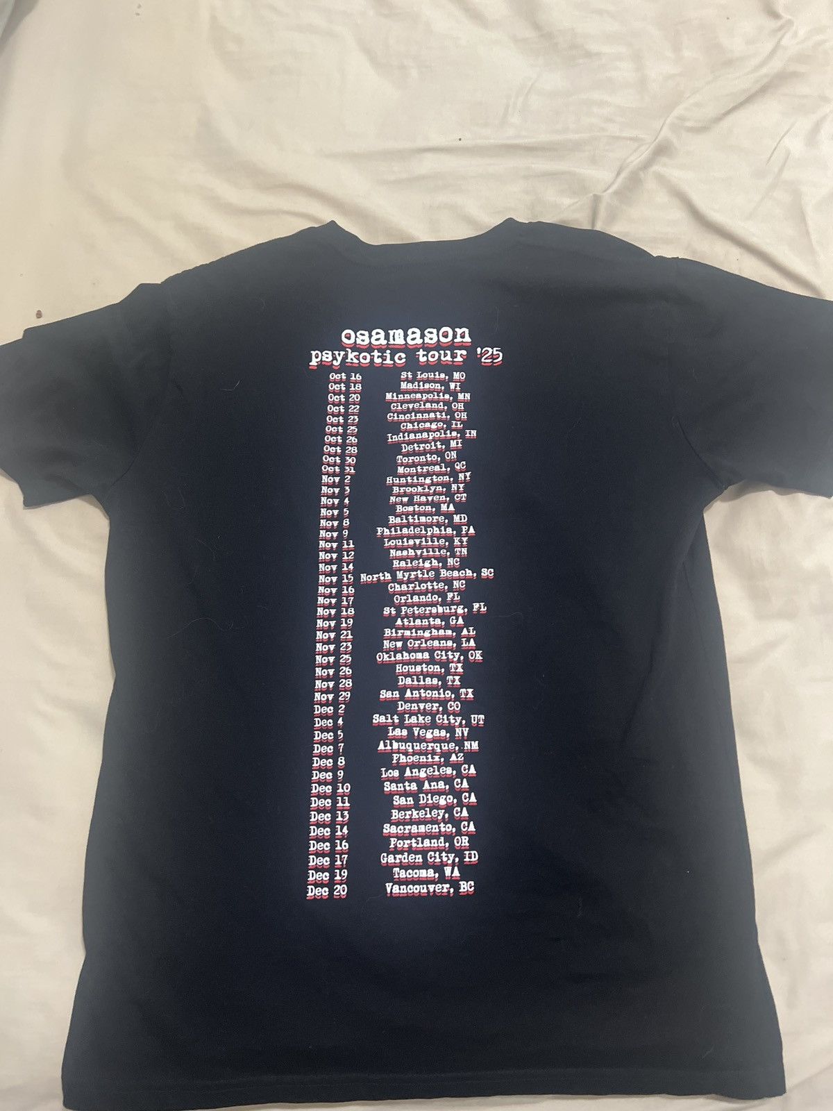 Osamason Osamason Psykotic Merch tee Size US M / EU 48-50 / 2 - 2 Thumbnail