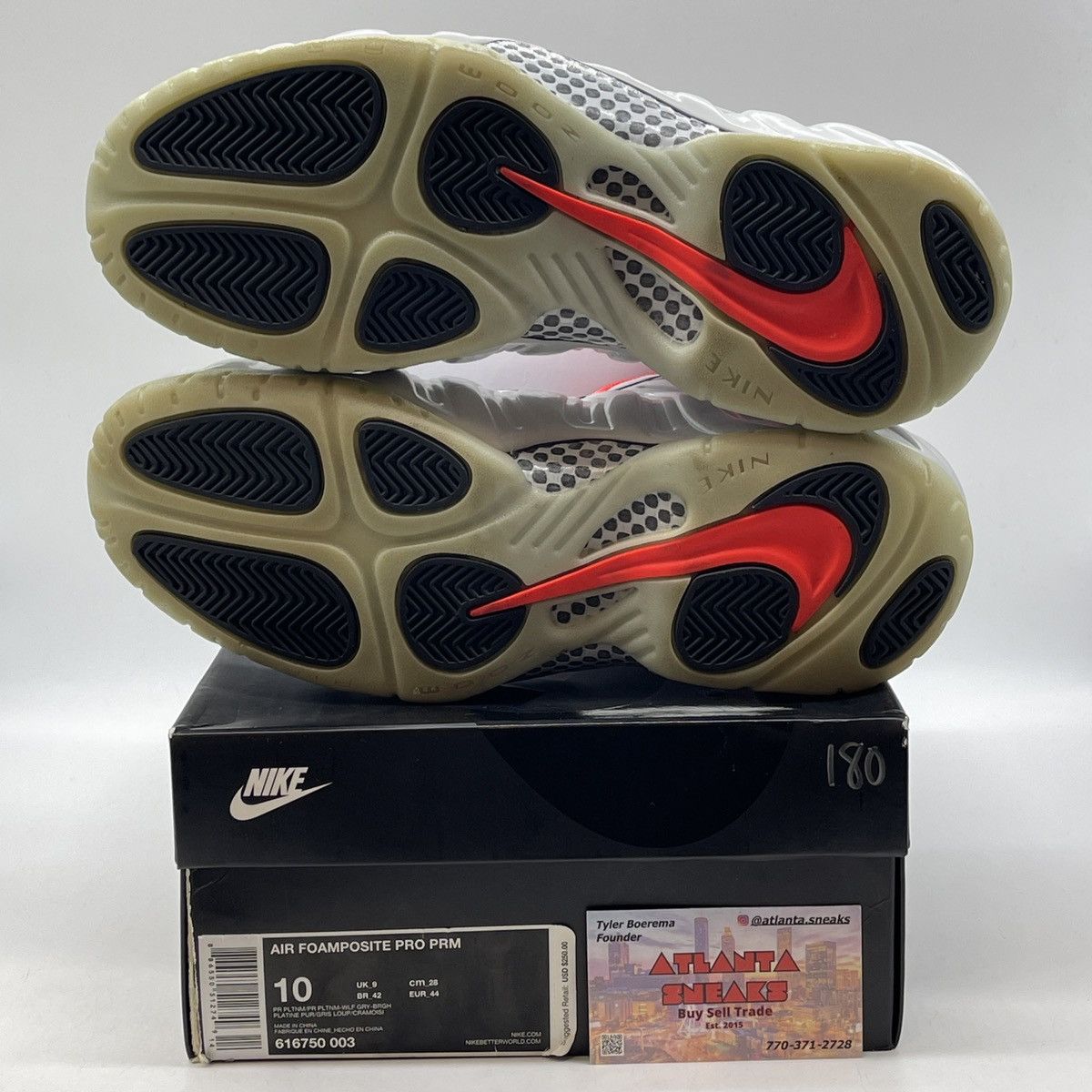 Nike Nike air foamposite pure platinum Size US 10 / EU 43 - 7 Thumbnail