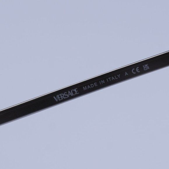 Versace Versace VE1301 1000 Eyeglasses Silver 55mm Cat Eye Frame Size ONE SIZE - 8 Thumbnail