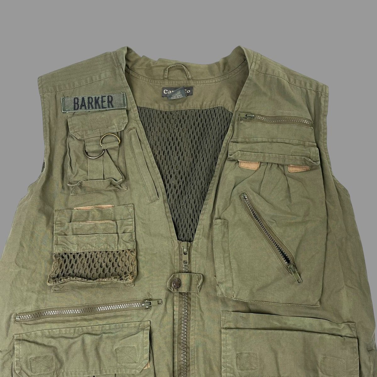 Vintage Vintage 90s cargo hunting vest Size US XL / EU 56 / 4 - 3 Thumbnail