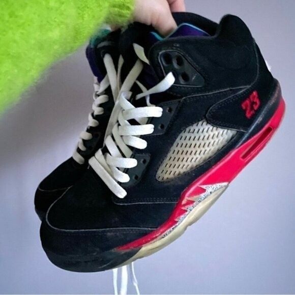 Jordan Brand Jordan 5 Retro Top 3 High Top Sneakers - 8US, SOLD OUT! Size US 8 / EU 41 - 5 Thumbnail