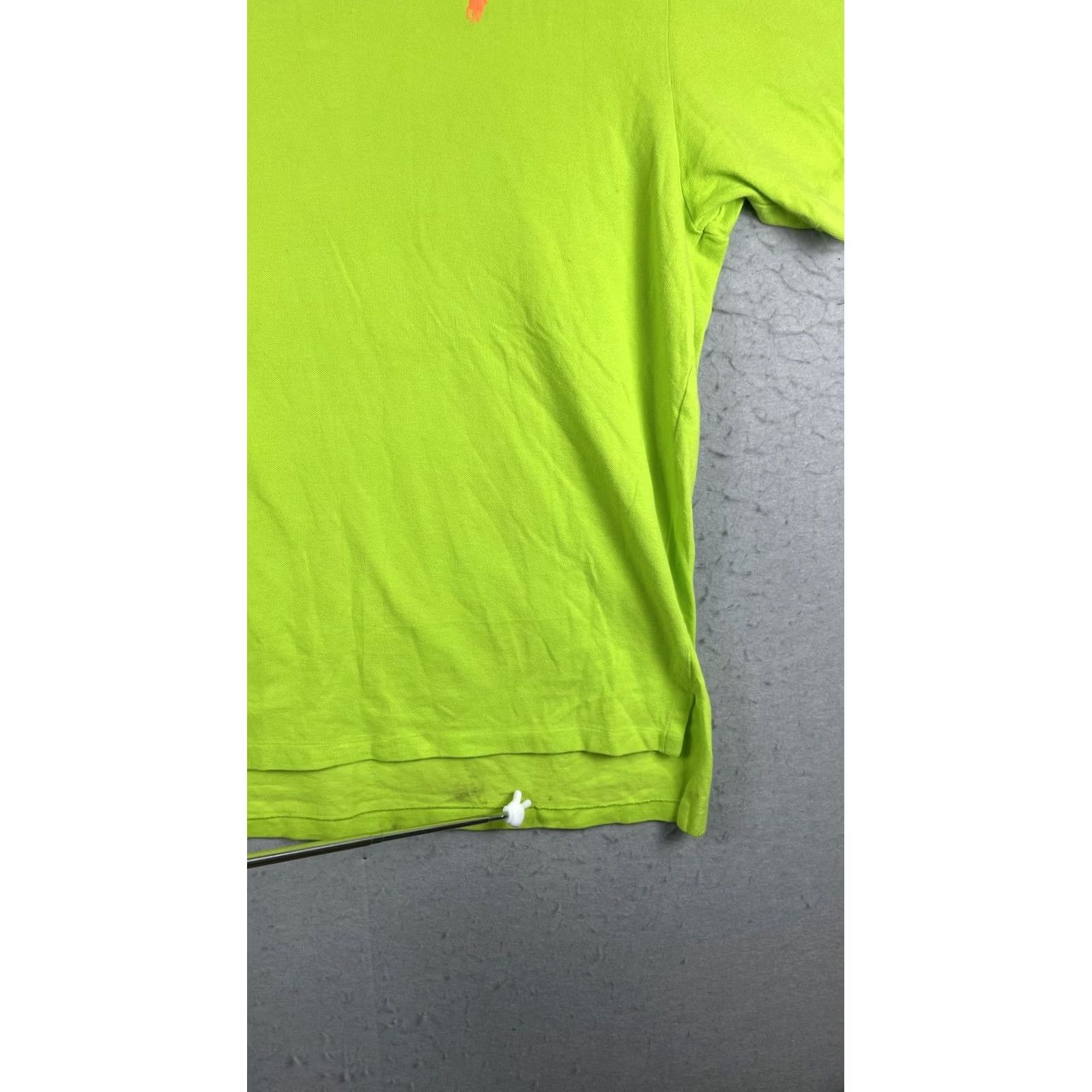 Polo Ralph Lauren Polo Ralph Lauren Polo Shirt Mens XXL Neon Green Pique Golf Casual Short Sleeve Polo Ralph Lauren Blaire Green Mens 2XL Size US XXL / EU 58 / 5 - 4 Thumbnail