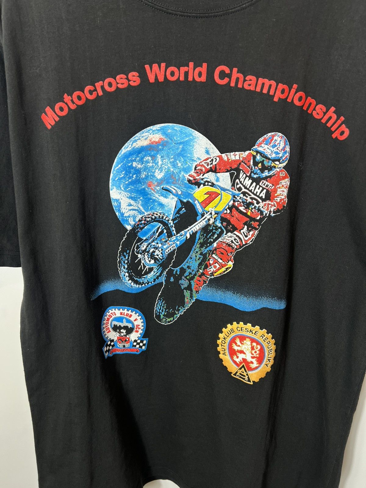 Yamaha Vintage 2000 Motocross World Championship Tee Yamaha Racer Size US M / EU 48-50 / 2 - 2 Thumbnail