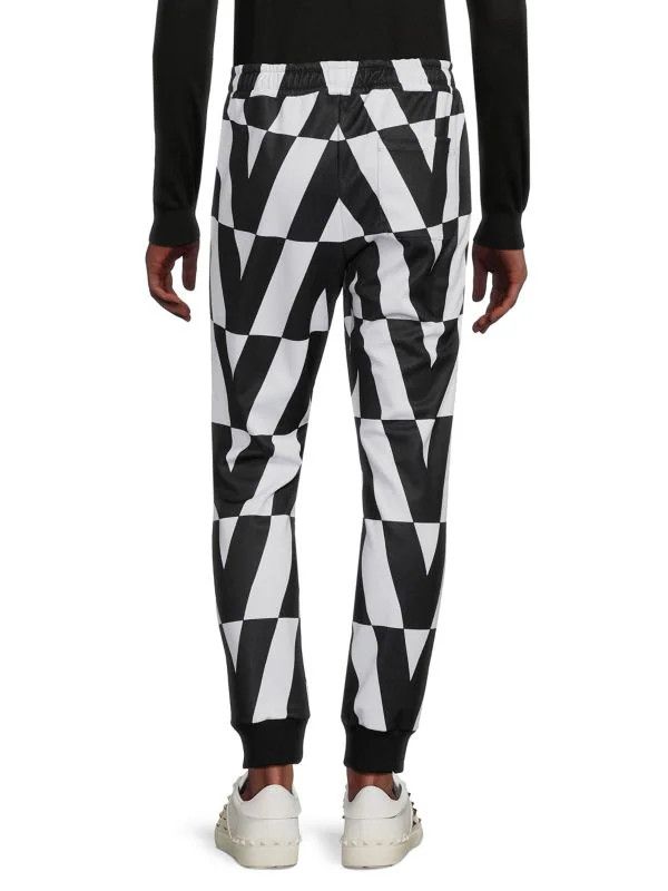 Valentino o1y0525 Jogger & Sweatpant in Black/White Size US 34 / EU 50 - 3 Thumbnail