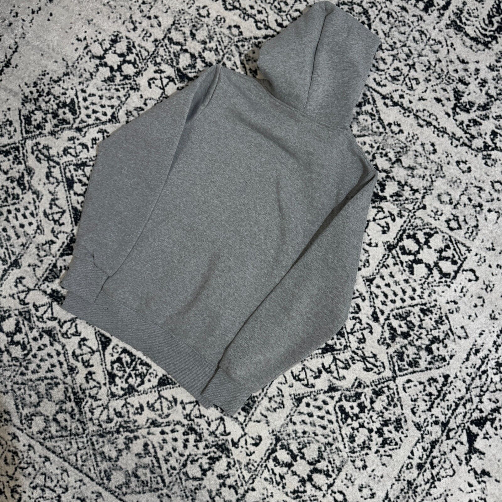 Vintage Vintage Gray Cotton Hoodie Size S University Of Roma Y2K 90s Size US S / EU 44-46 / 1 - 8 Thumbnail