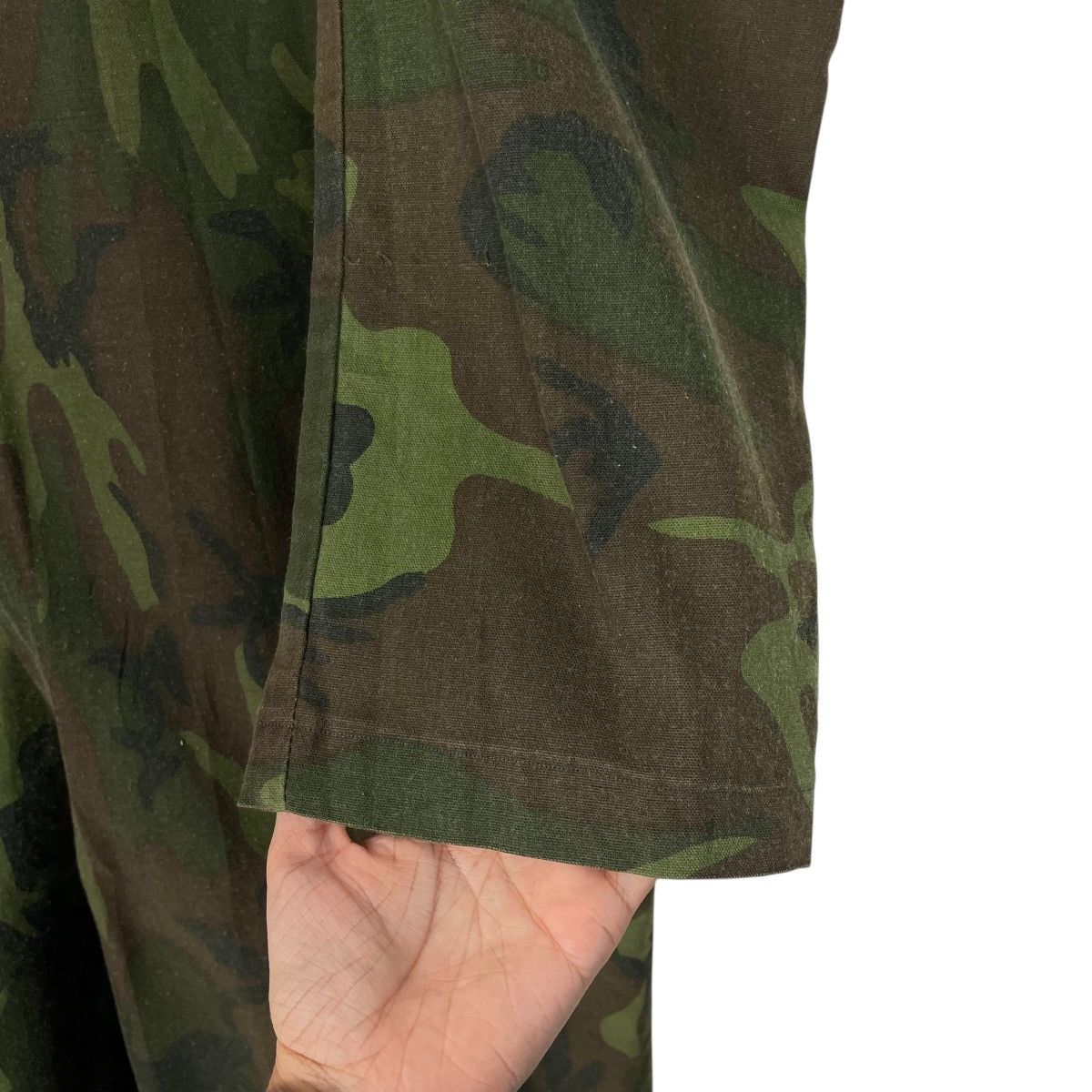 Other Vintage US Army Camouflage Hooded Long Coat Size US L / EU 52-54 / 3 - 15 Thumbnail
