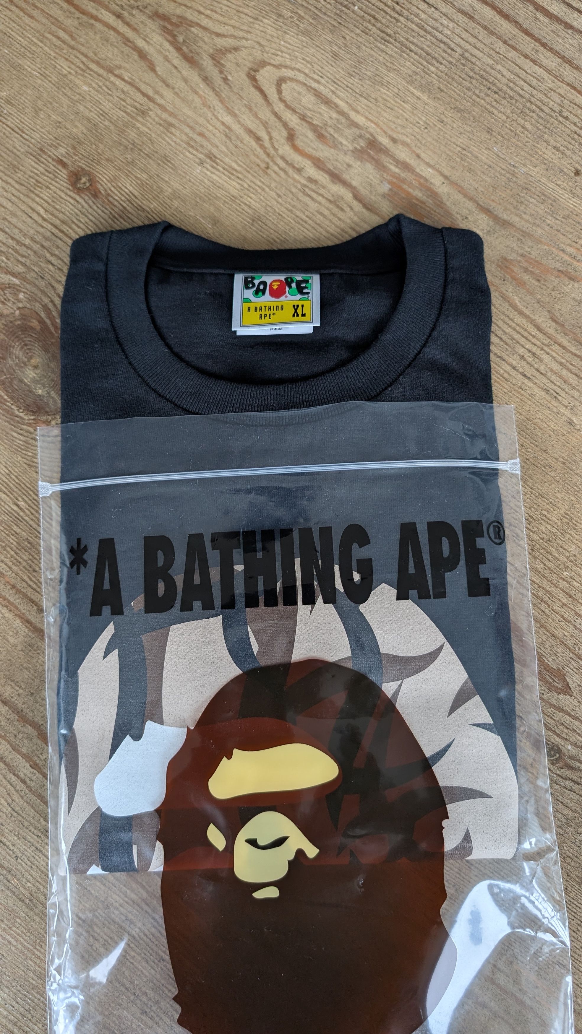 Bape BAPE Tribal Camo Big Ape Head Tee Size US XL / EU 56 / 4 - 6 Thumbnail