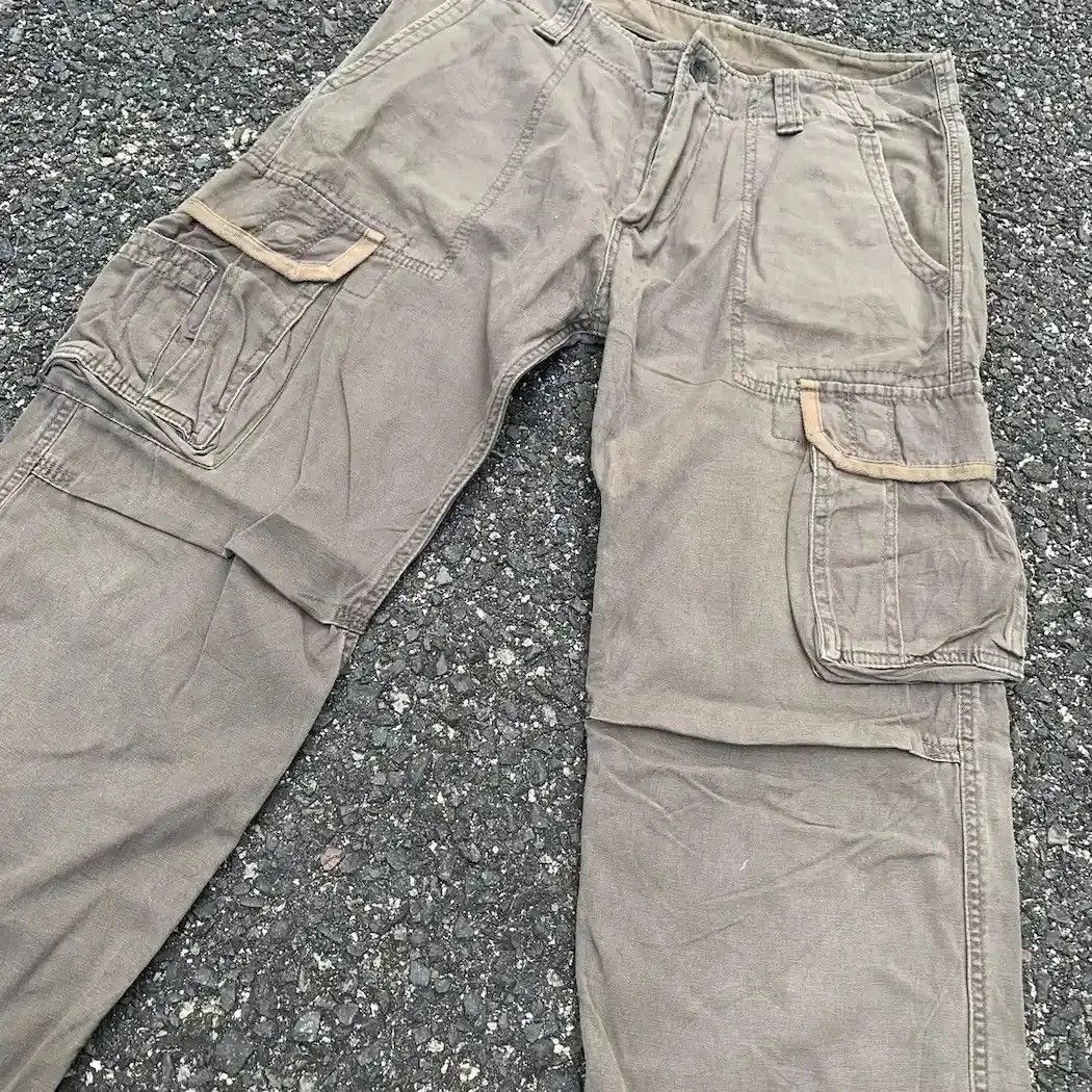 semanticdesign SEMATIC DESIGN Japan 32x30 Utility Faded Trousers Cargo Pant Size US 32 / EU 48 - 6 Thumbnail
