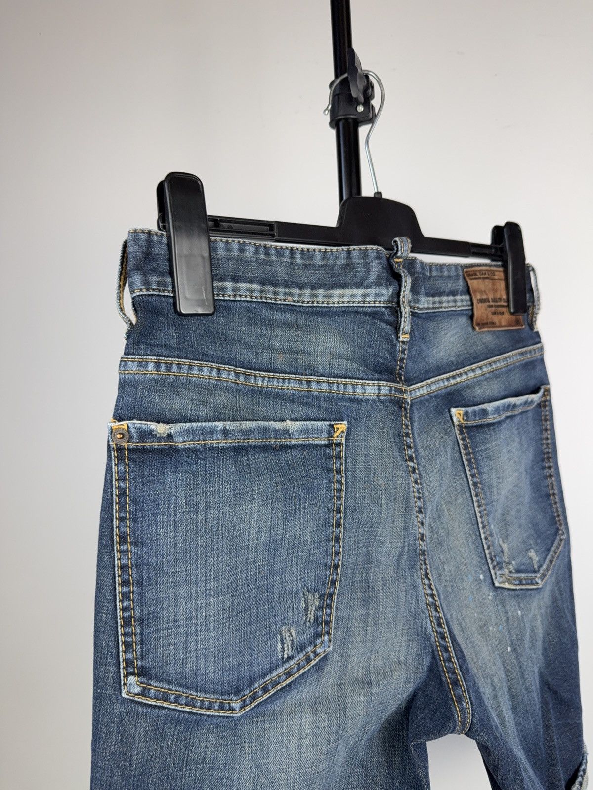 Dsquared2 Dsquared2 Distressed Denim Shorts Paint Splatter Italy 44 Size US 30 / EU 46 - 12 Thumbnail