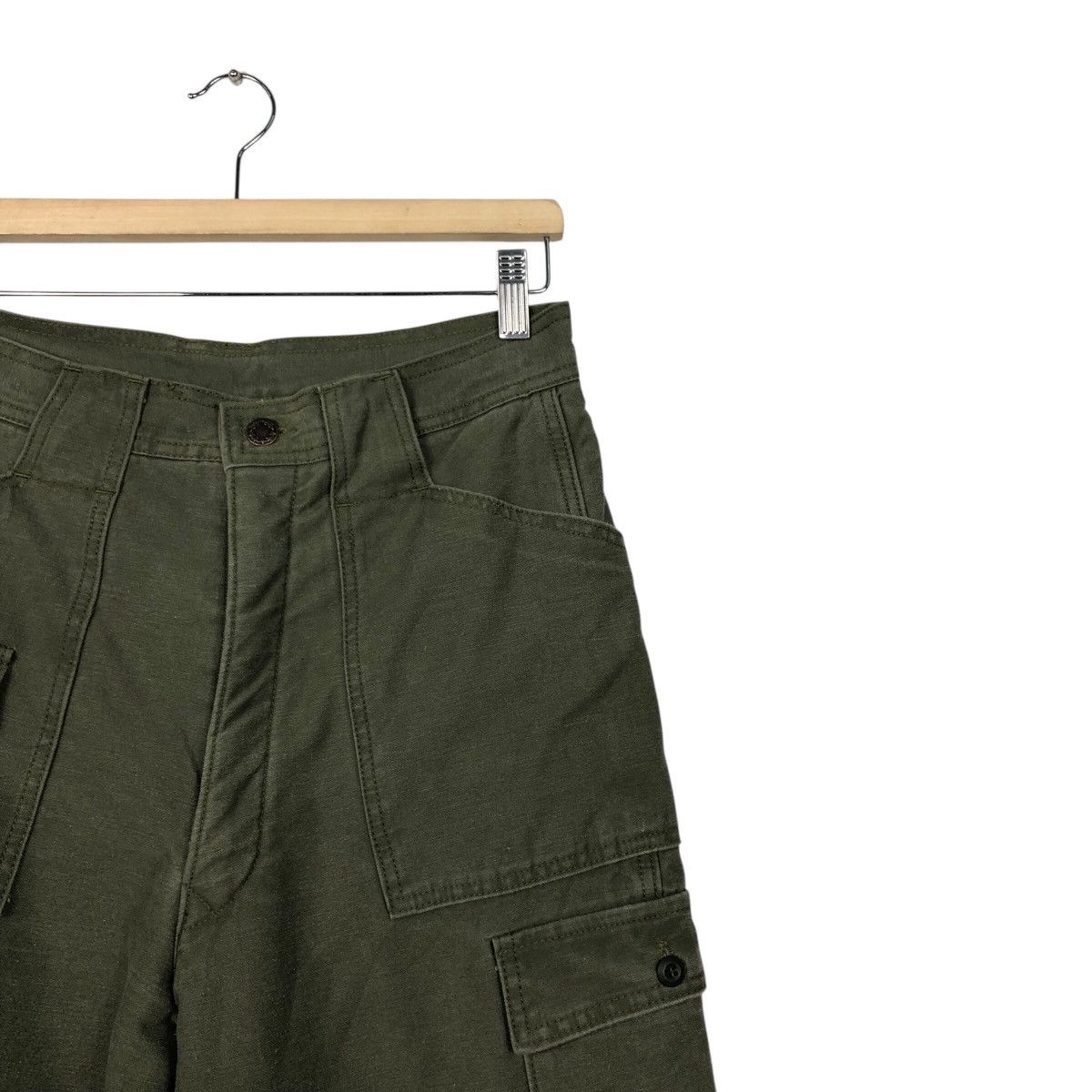 Japanese Brand 📌Vintage Chore Biker Pants Military Sunrocky Size US 30 / EU 46 - 7 Thumbnail
