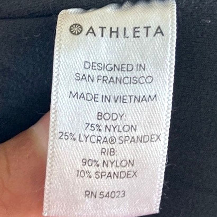 Athleta Athleta Womens Pants Charcoal Pull On Athletic Nylon Stretch Leggings Medium Size 32" / US 10 / IT 46 - 5 Thumbnail