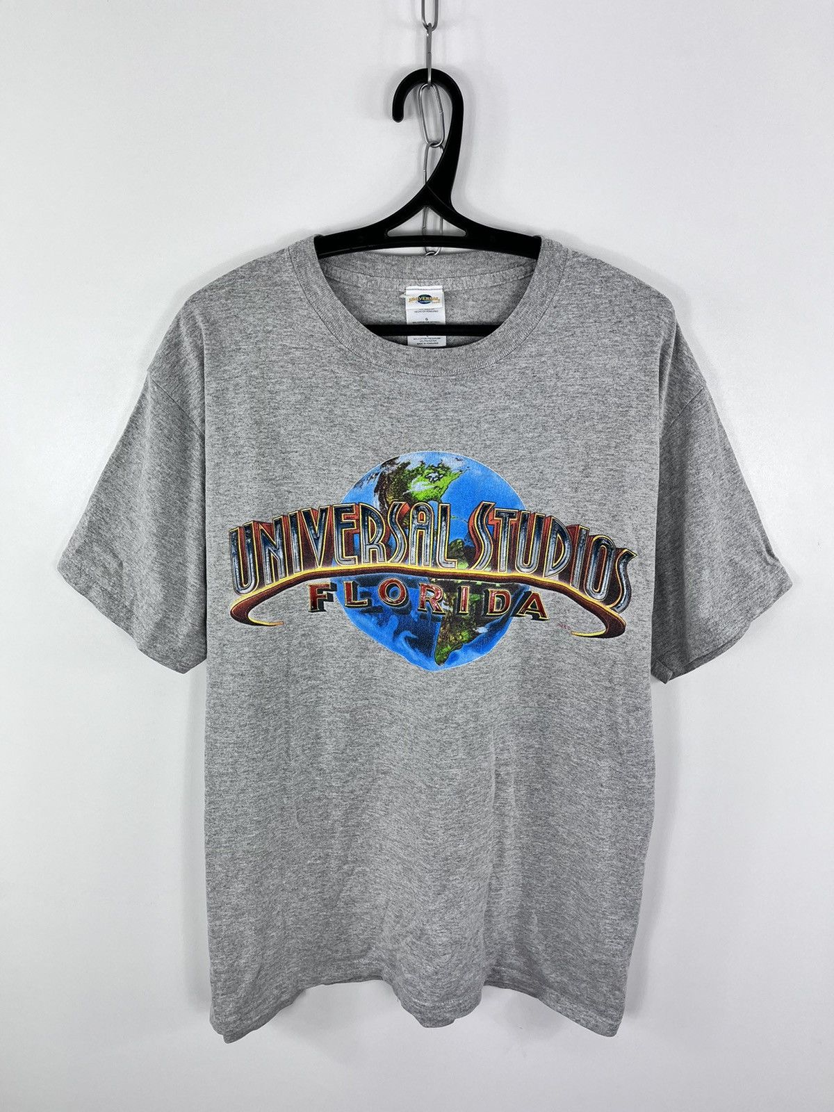 Gildan Universal Studios Florida Big Logo T-Shirt Grey Size L Size US L / EU 52-54 / 3 - 1 Thumbnail
