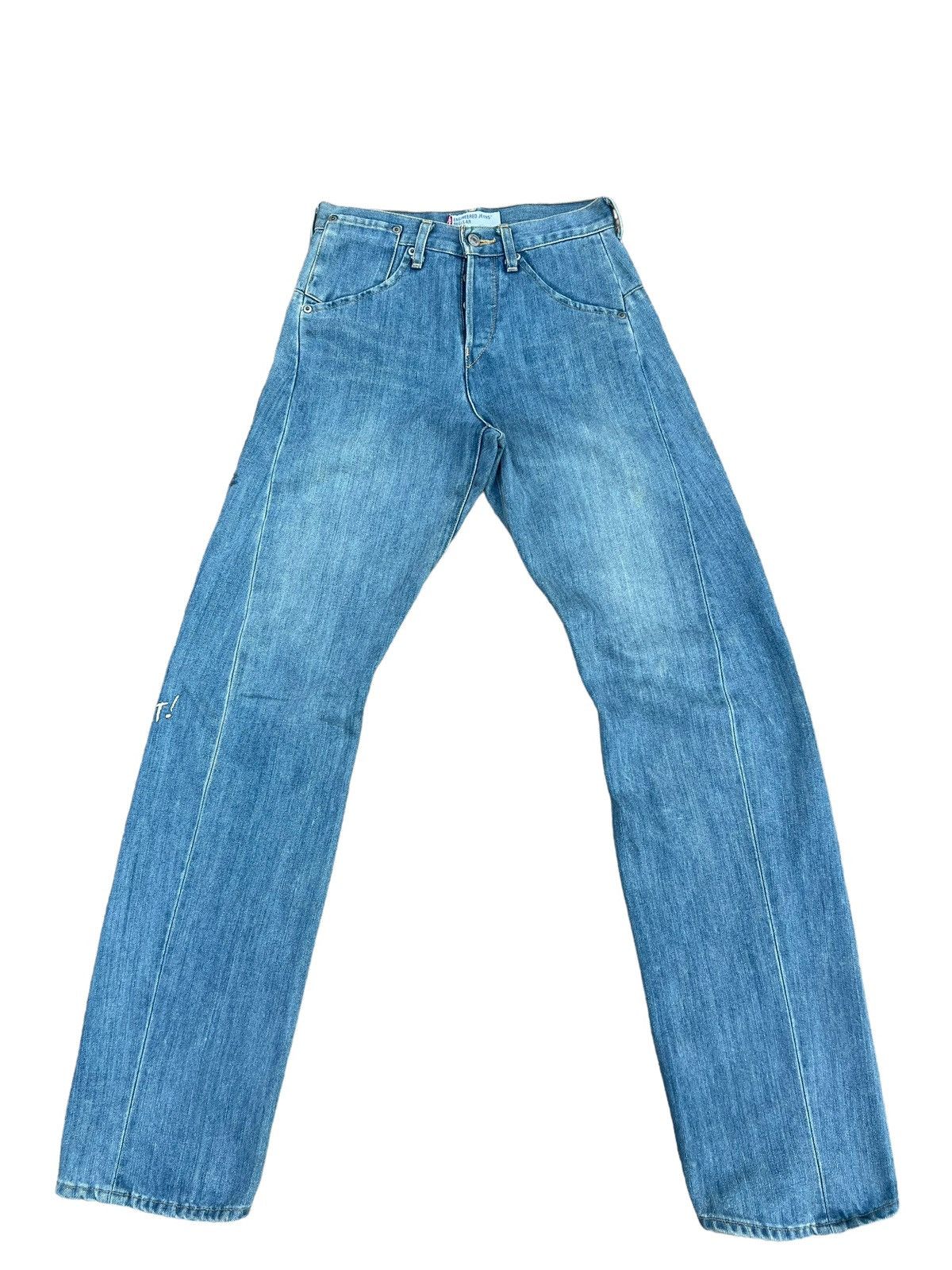 Levi's Levi's Engineered Poem Made in Japan Denim Regular Jeans Size US 28 / EU 44 - 2 Thumbnail