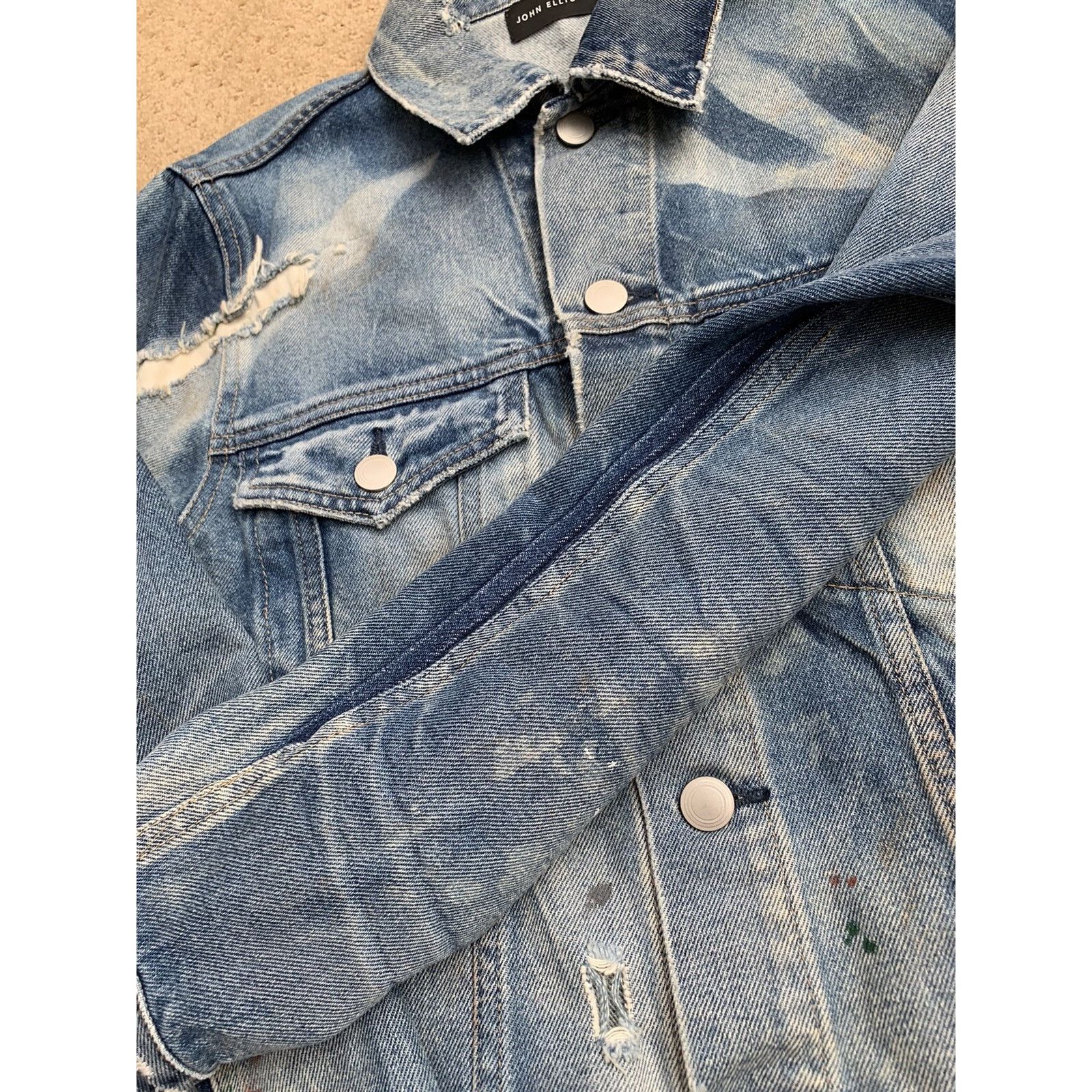 John Elliott John Elliott Thumper Jacket Type III Presidio Denim 1 Small Size US S / EU 44-46 / 1 - 9 Thumbnail
