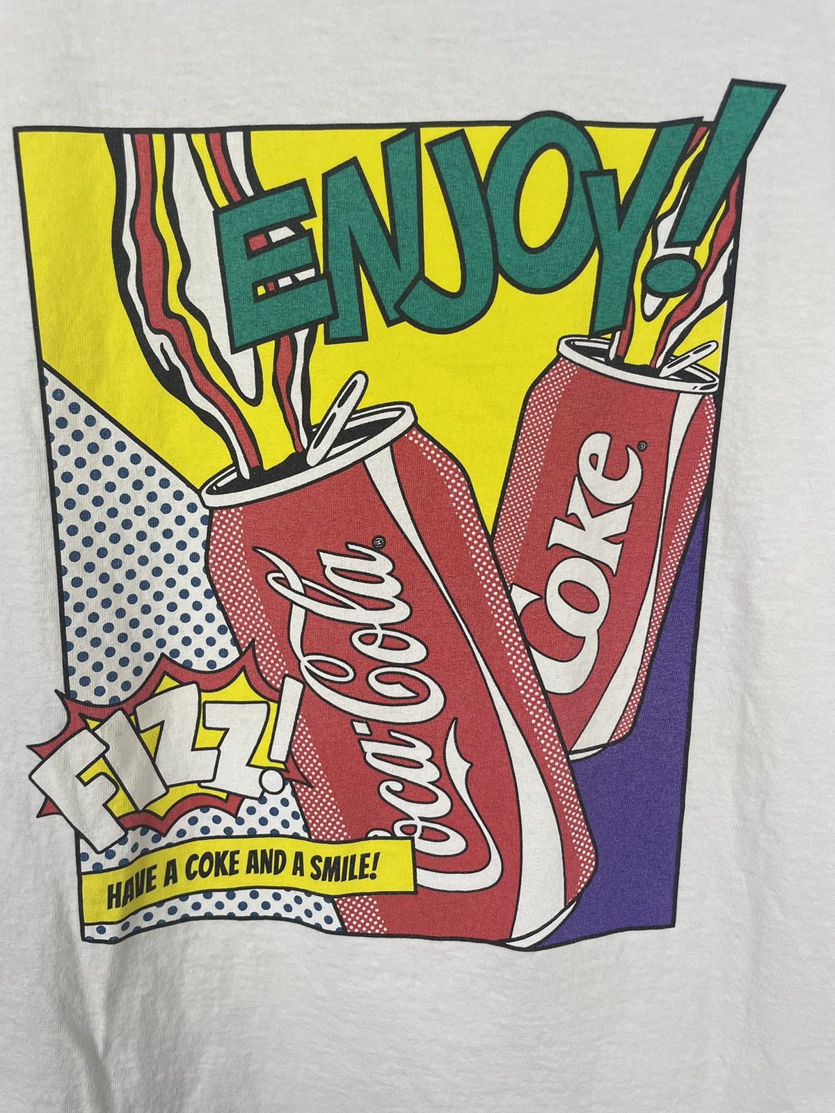 Beams Japan Coca Cola Retro Graphic Tees Size US M / EU 48-50 / 2 - 3 Thumbnail