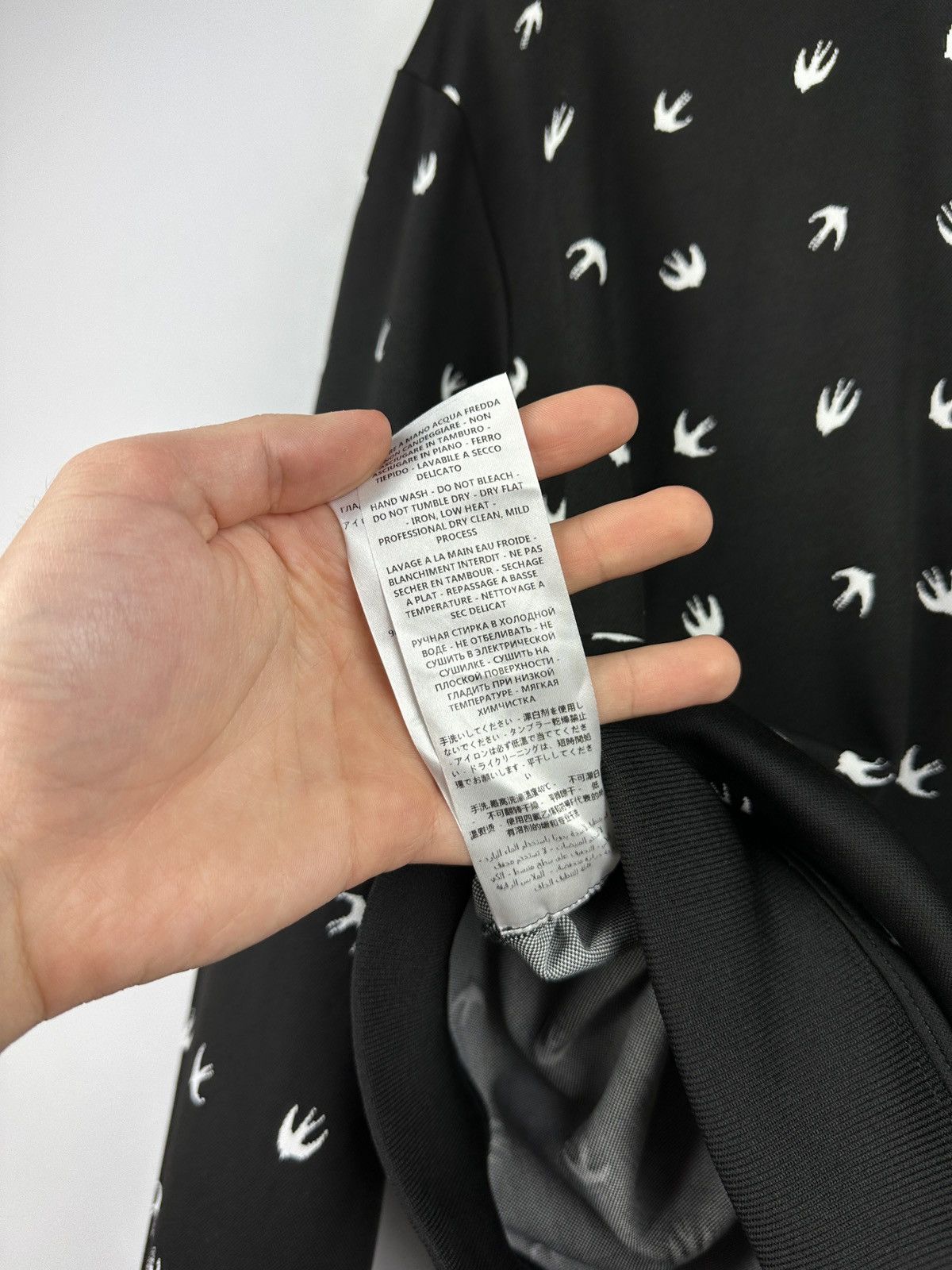 Alexander McQueen × MCQ × McQ Alexander McQueen McQ Alexander McQueen Swallow Multilogo Sweatshirt Size US M / EU 48-50 / 2 - 9 Thumbnail