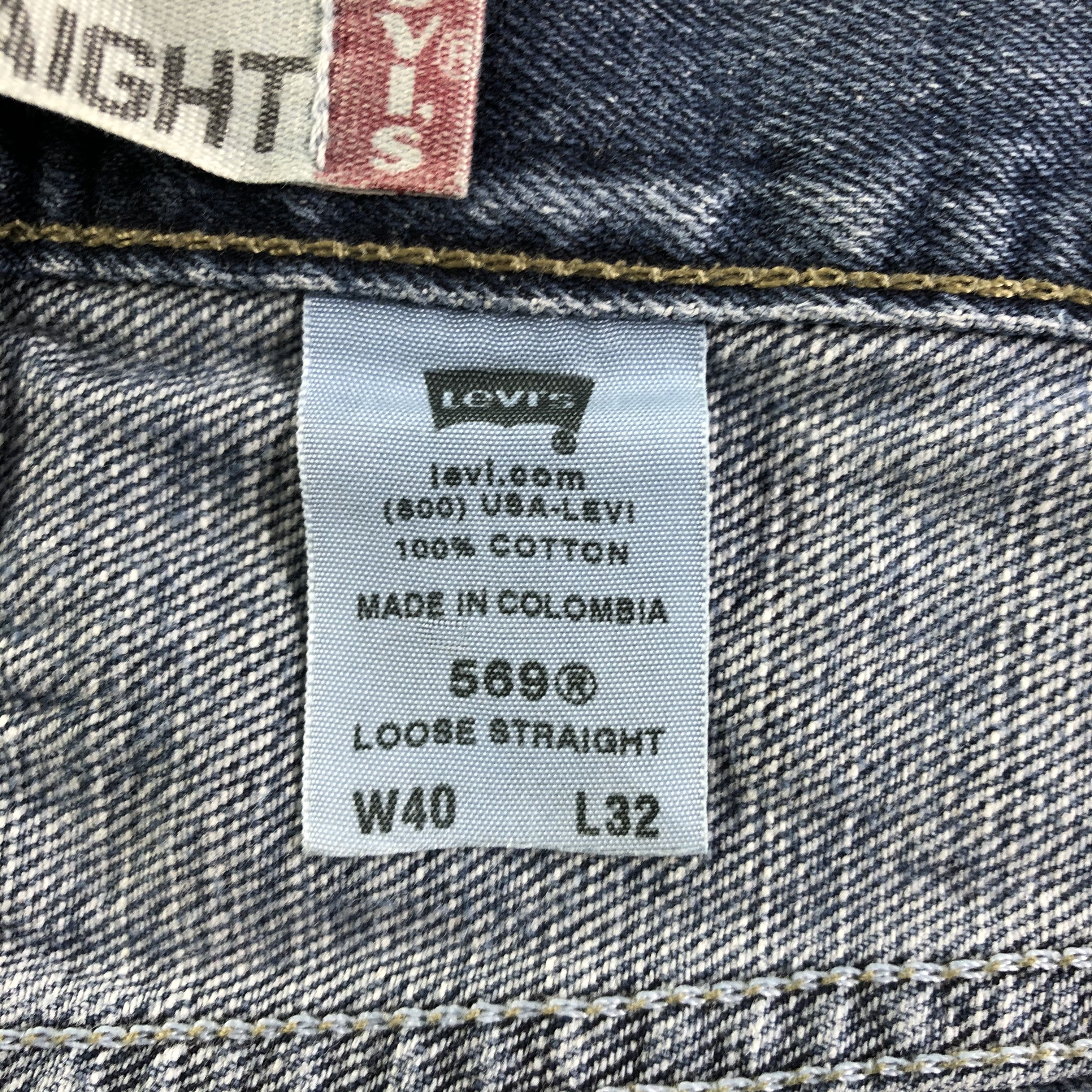 Levi's × Vintage Vintage Blue Wash Levis 569 Jeans-JM3451 Size US 42 / EU 58 - 10 Thumbnail