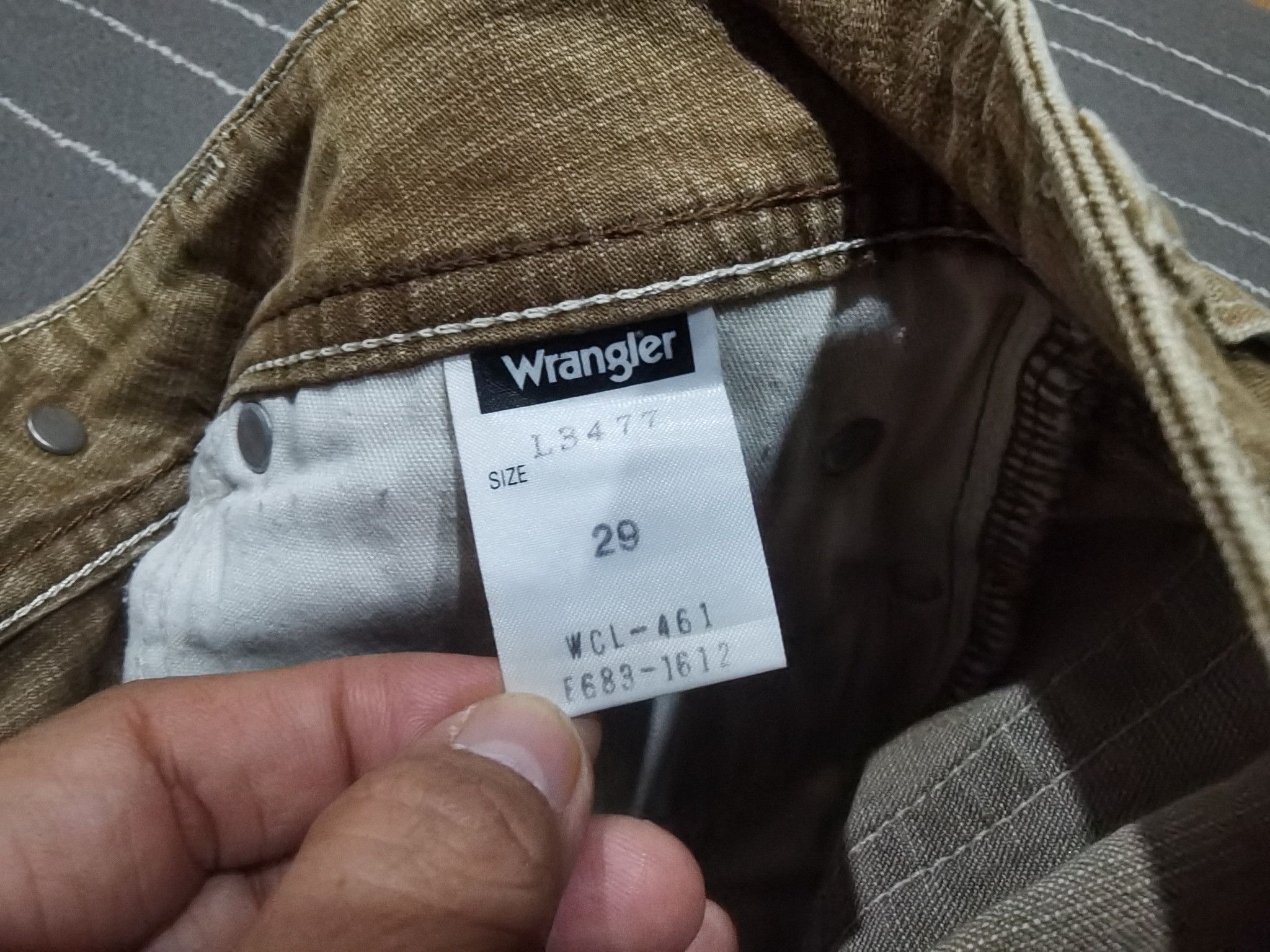 Vintage Vintage wrangler boot cut women W28 5179 Size 28" / US 6 / IT 42 - 4 Thumbnail