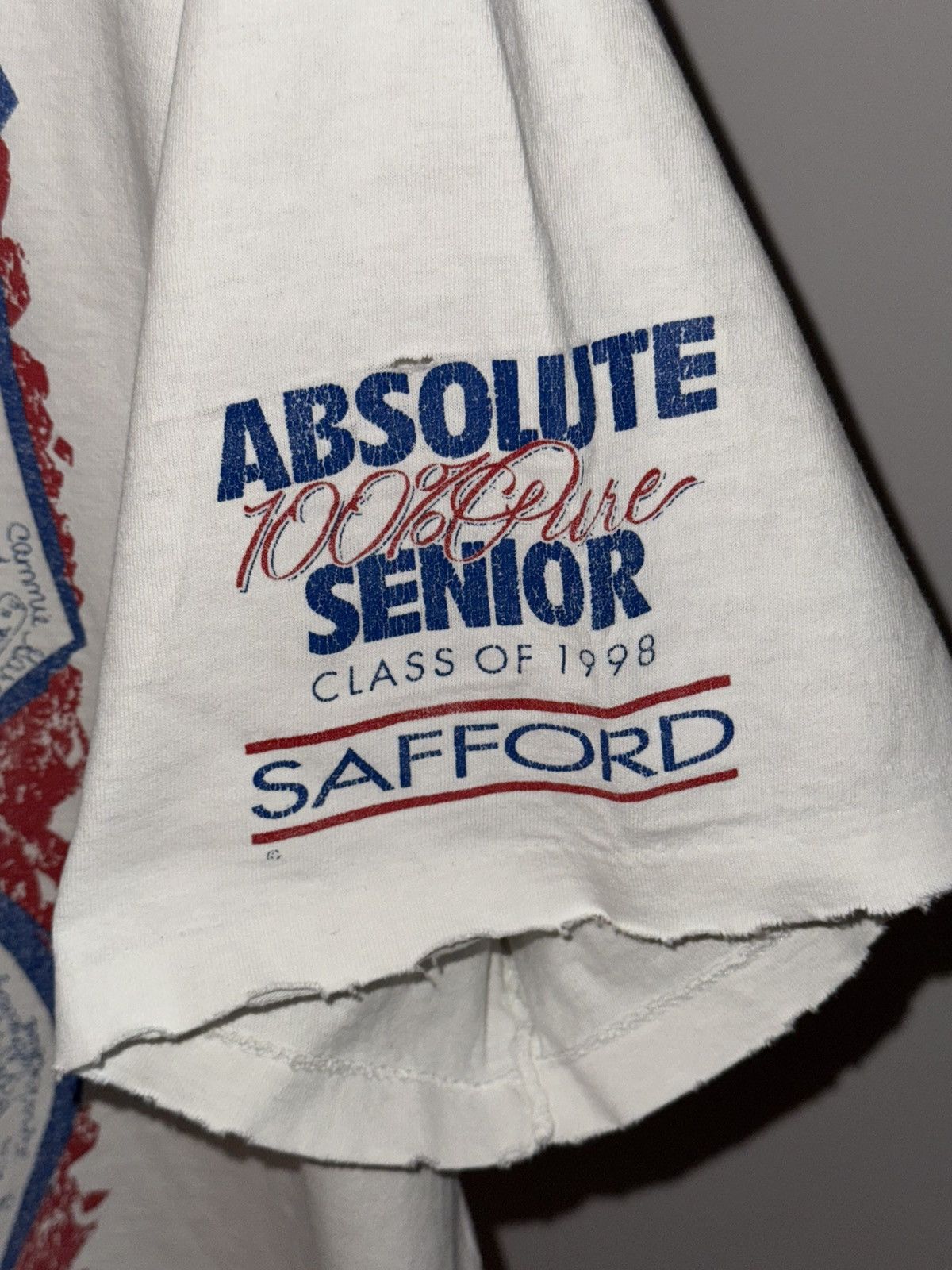 Vintage Vintage 90s 1998 Seniors We’re the ones your Mother Warned Size US XL / EU 56 / 4 - 5 Thumbnail