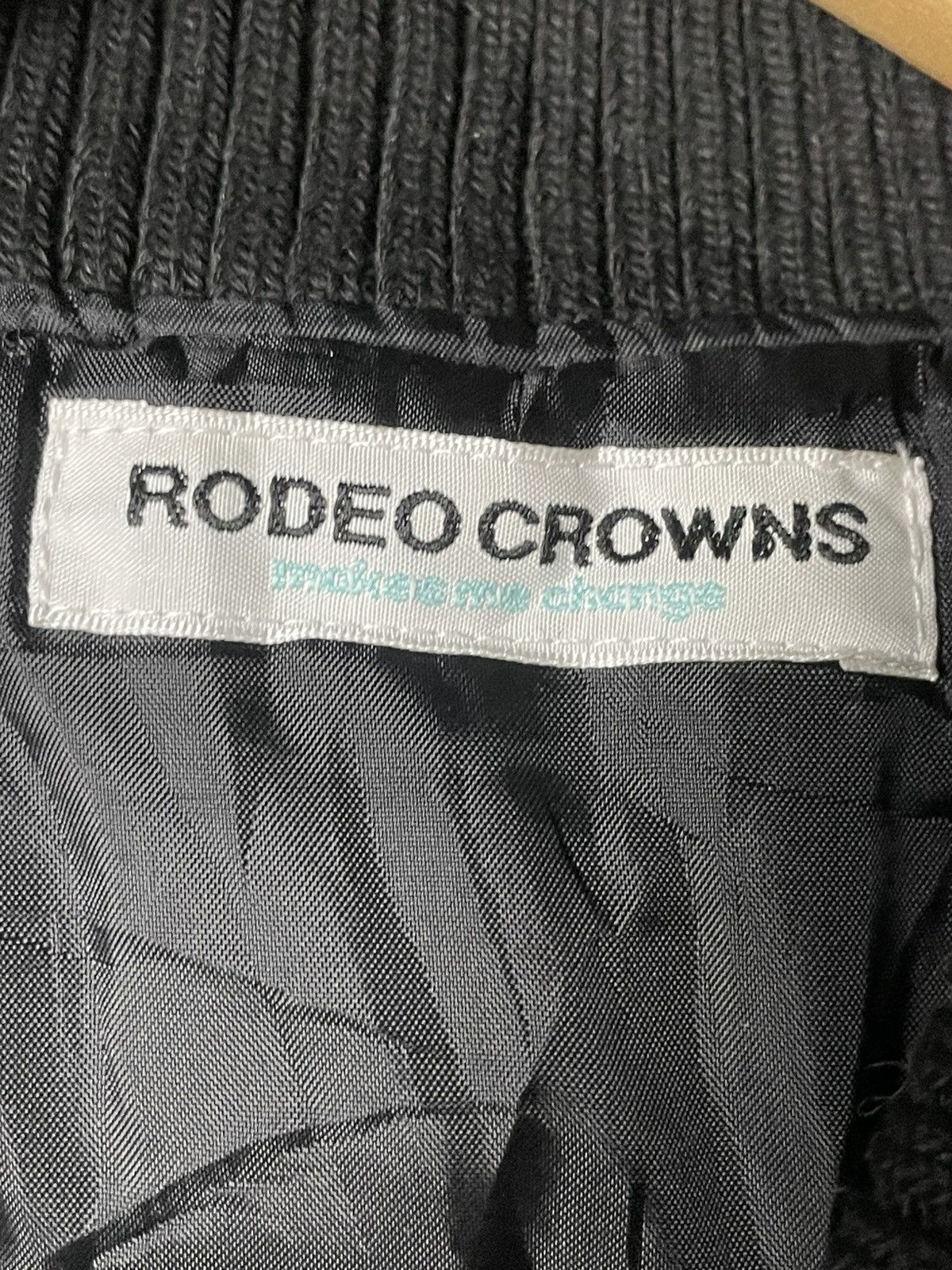 Japanese Brand Vintage Rodeo Crowns Fleece Bomber Jacket (65) Size US M / EU 48-50 / 2 - 7 Thumbnail