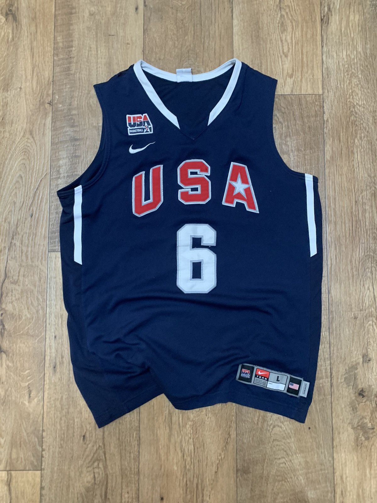 Nike Team USA LeBron James Nike authentic NBA jersey size XL Size US XL / EU 56 / 4 - 3 Thumbnail