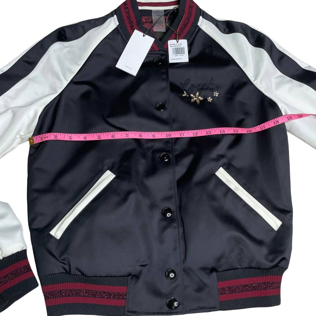 Coach Coach Reversible Tossed Peony Print Souvenir Jacket XS Size US XS / EU 42 / 0 - 10 Thumbnail