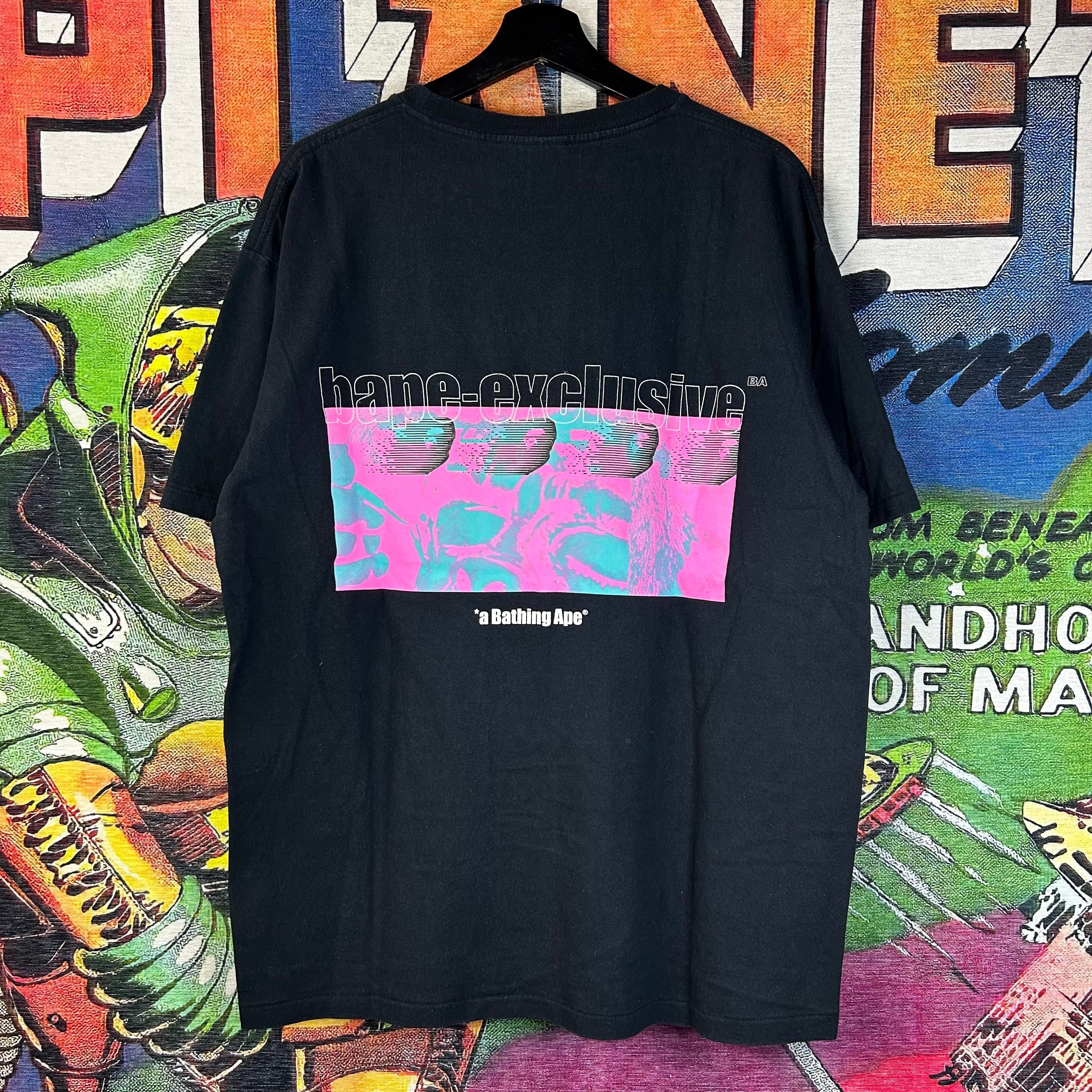 Bape Bape Exclusive Neon Tee Size 2XL Size US XXL / EU 58 / 5 - 2 Thumbnail
