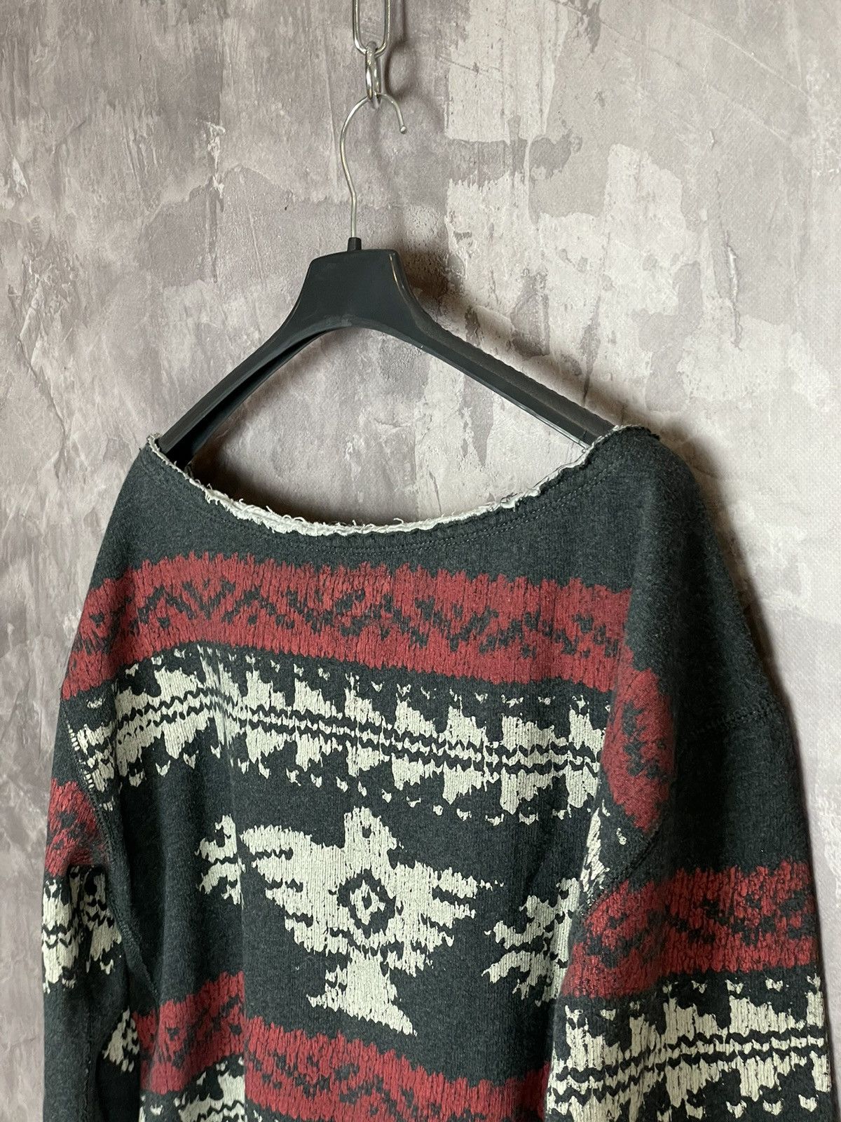 Denim & Supply Ralph Lauren × Japanese Brand × Vintage Denim & Supply Ralph Lauren Aztec vintage design sweatshirt Size M / US 6-8 / IT 42-44 - 9 Thumbnail